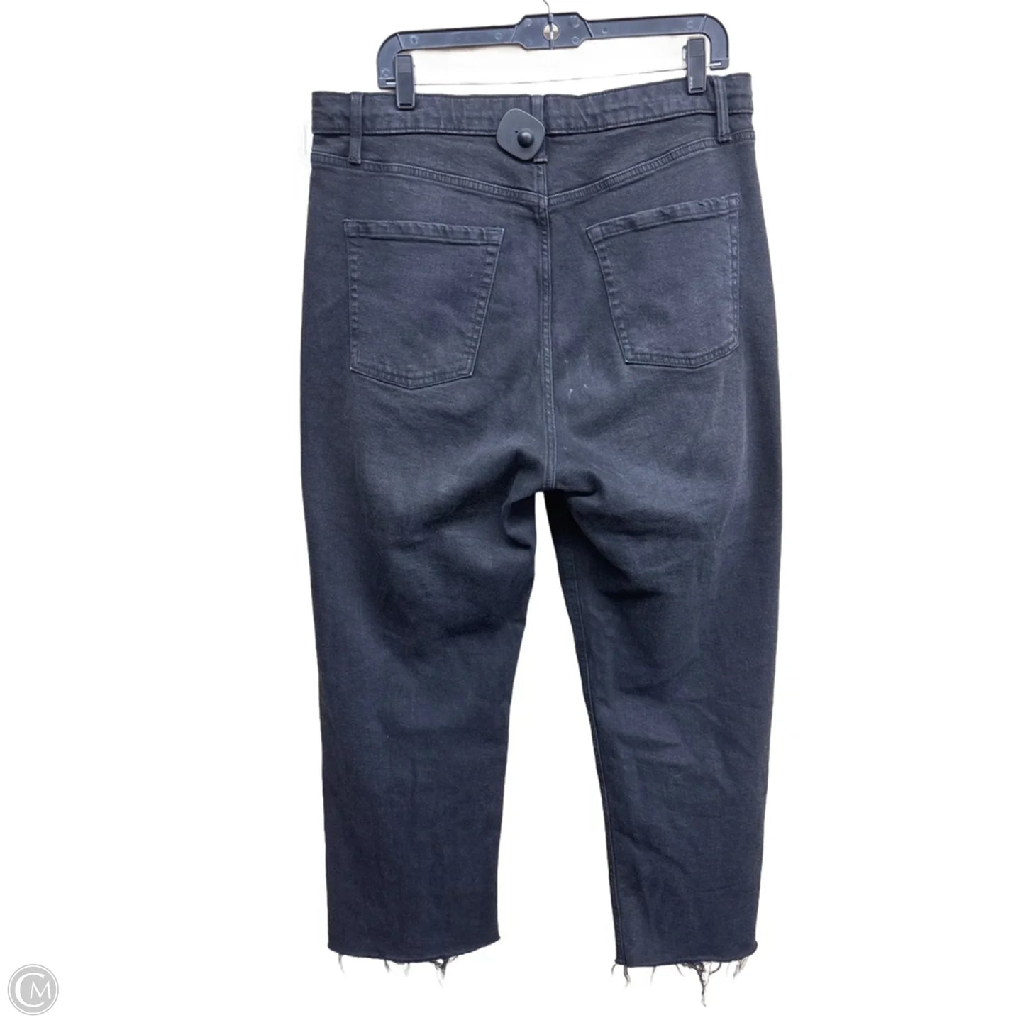 Jeans Straight By Wild Fable In Black Denim, Size: 16