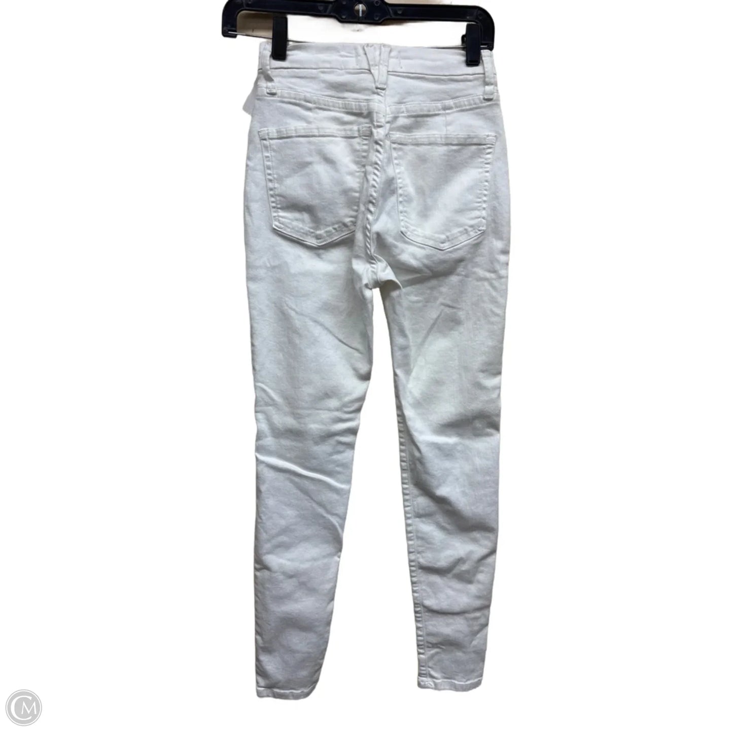 Jeans Skinny By We The Free In White Denim, Size: 4
