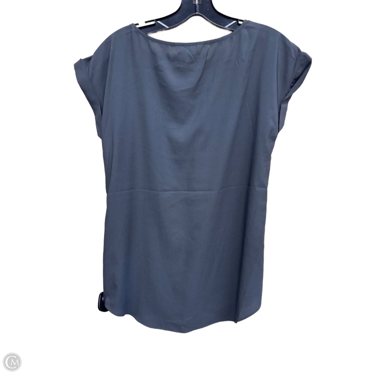 Top Short Sleeve By Express In Grey, Size: S