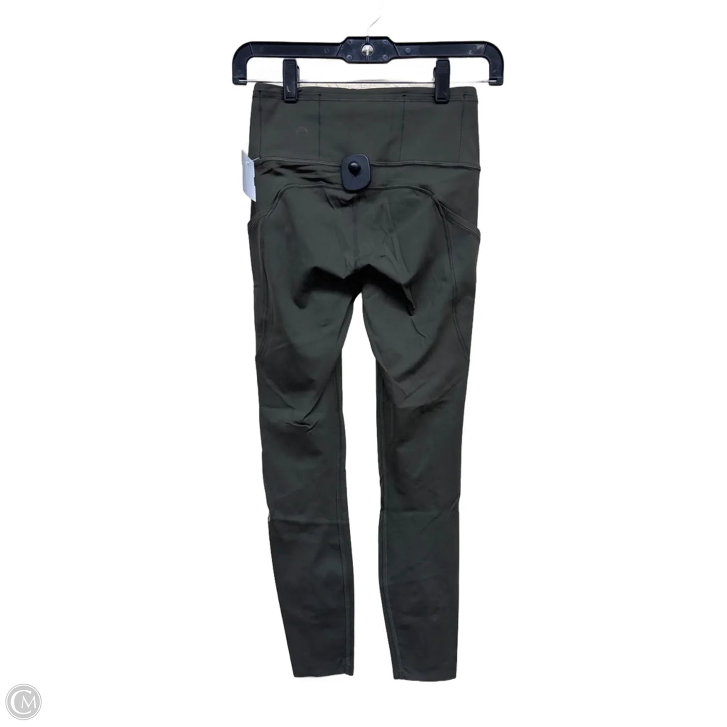 Athletic Leggings By Lululemon In Green, Size: 4