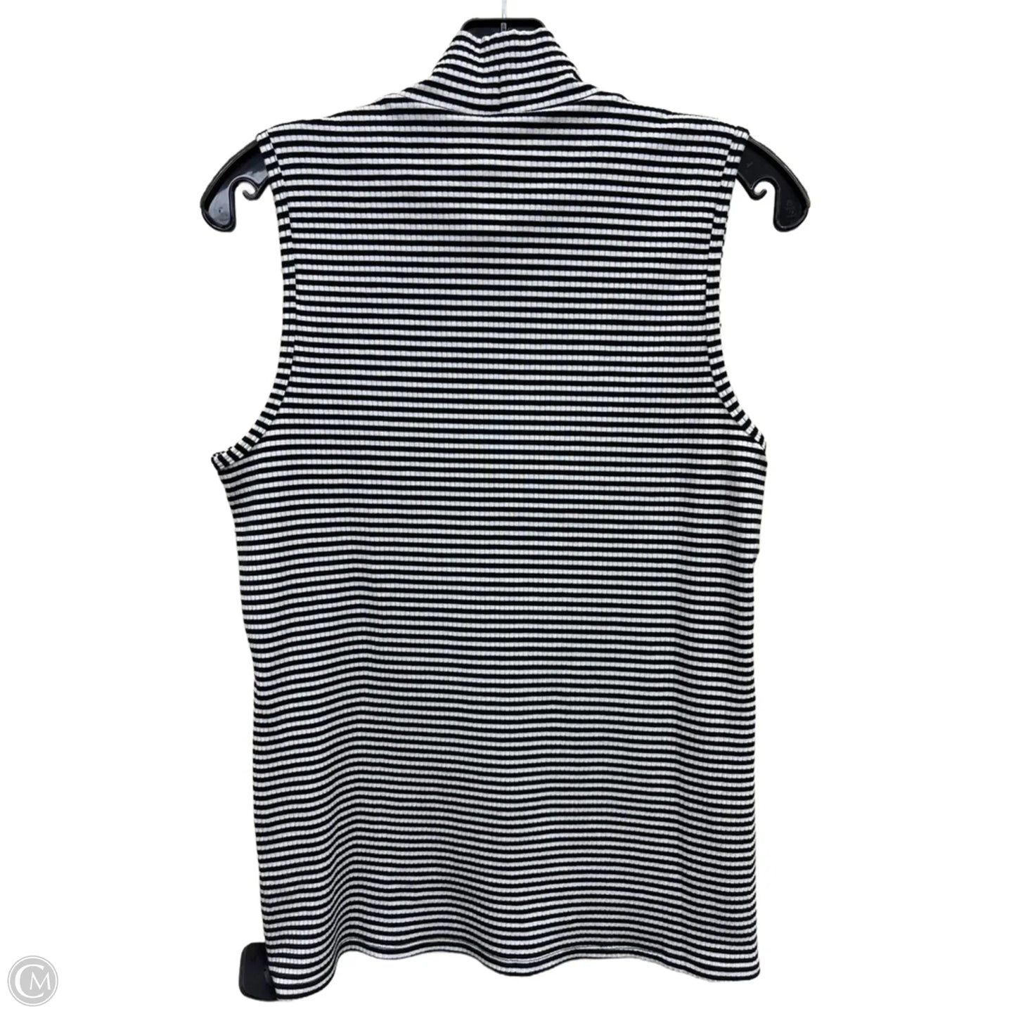 Athletic Tank Top By Athleta In Striped Pattern, Size: L