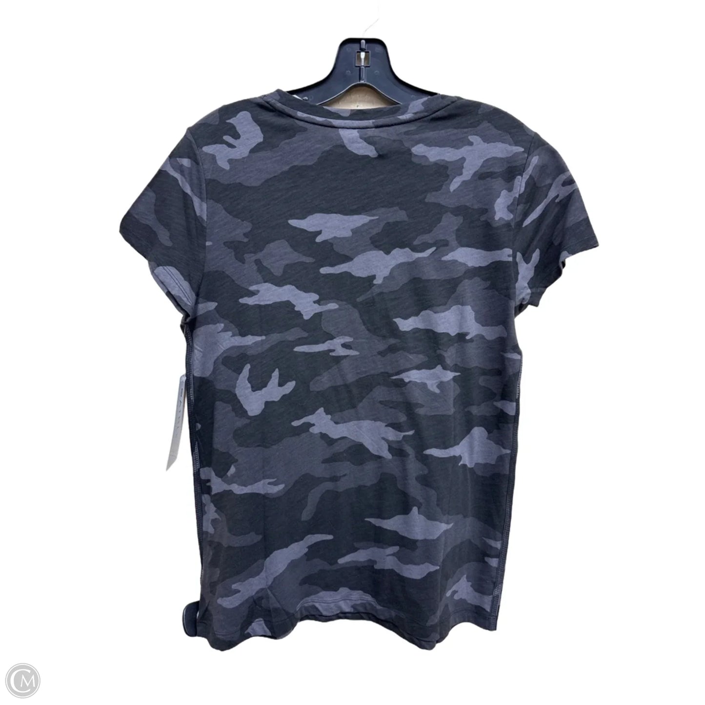 Athletic Top Short Sleeve By Athleta In Camouflage Print, Size: M