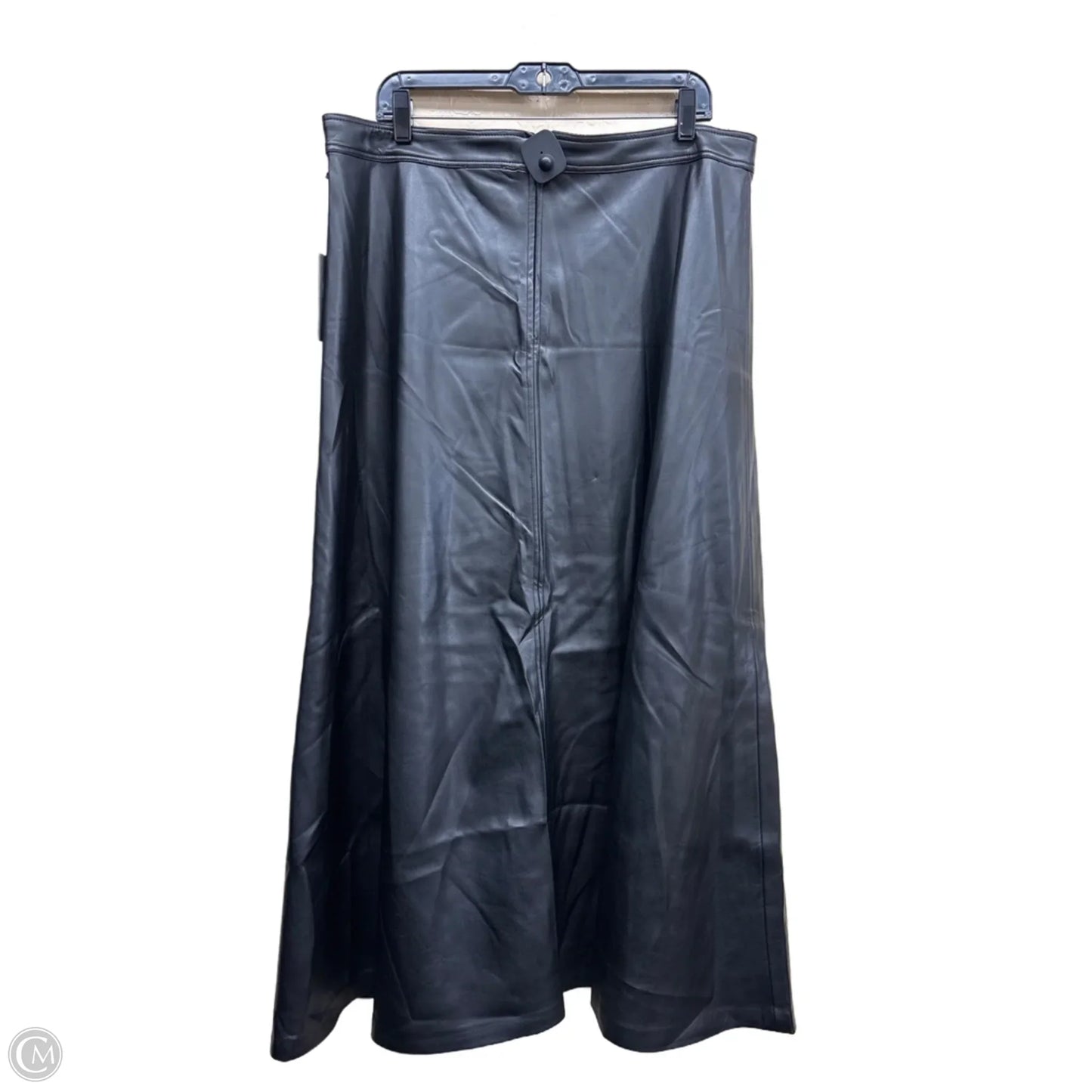 Skirt Maxi By Vince Camuto In Black, Size: Xl