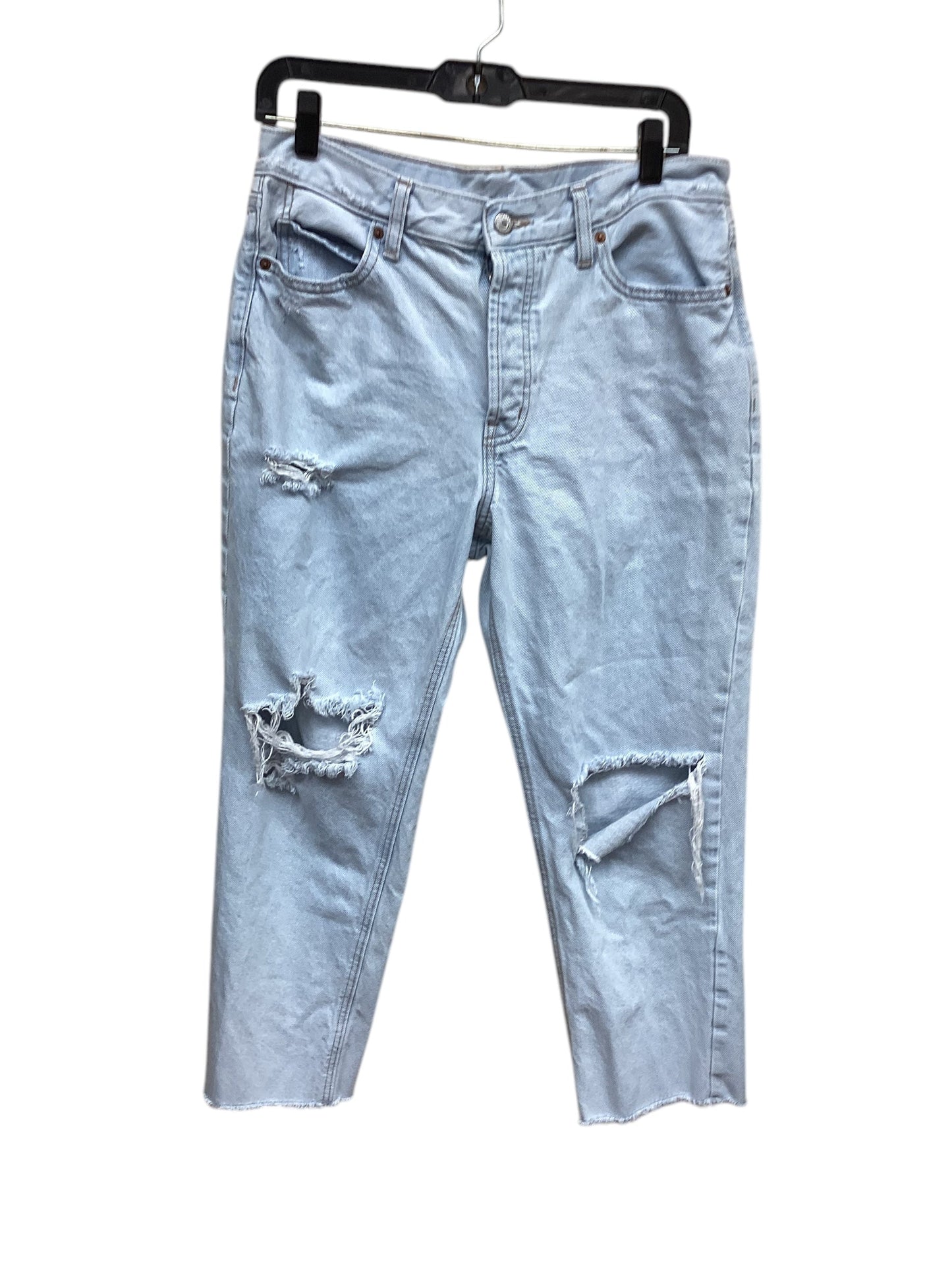 Jeans Straight By Old Navy In Blue Denim, Size: 8