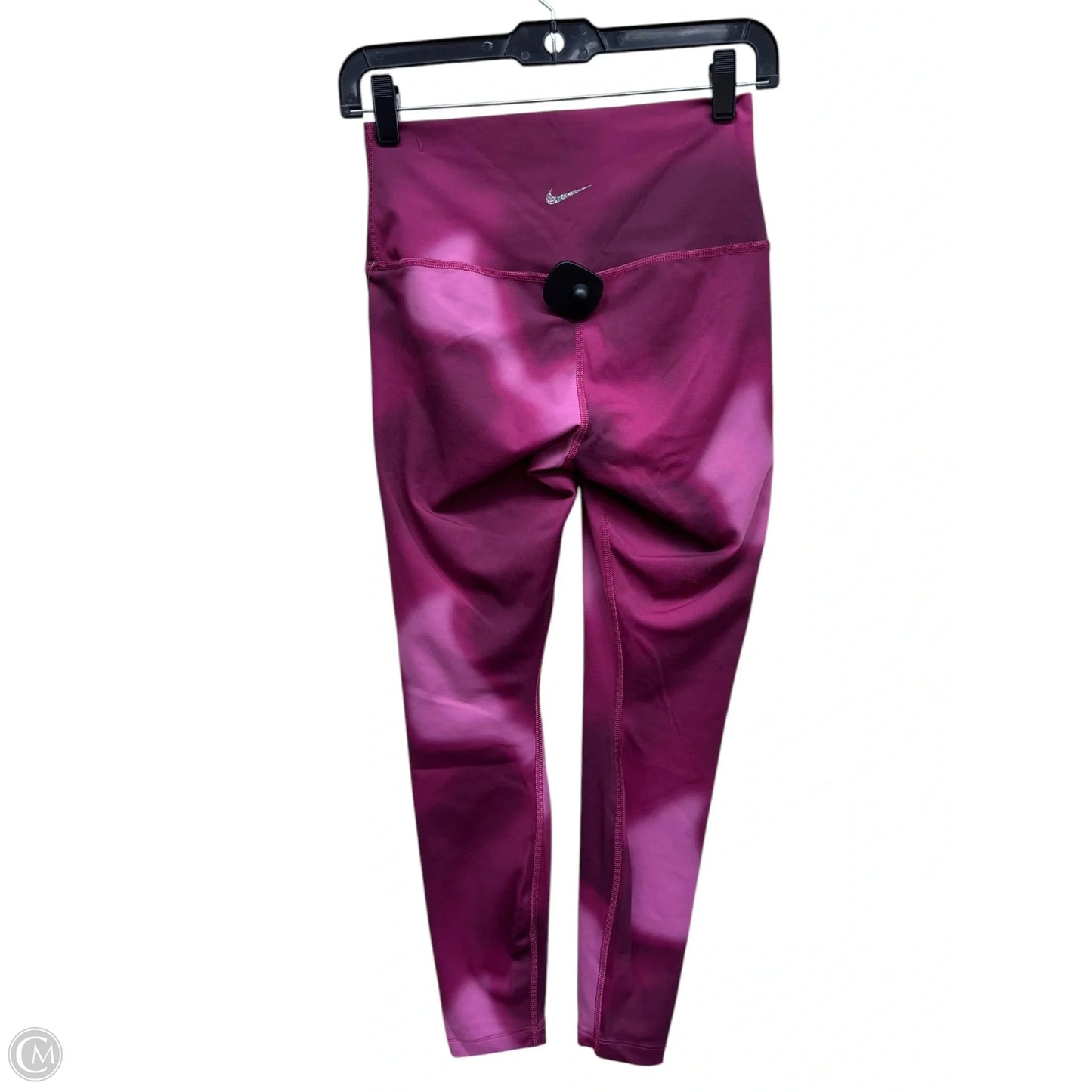 Athletic Leggings By Nike Apparel In Purple, Size: M