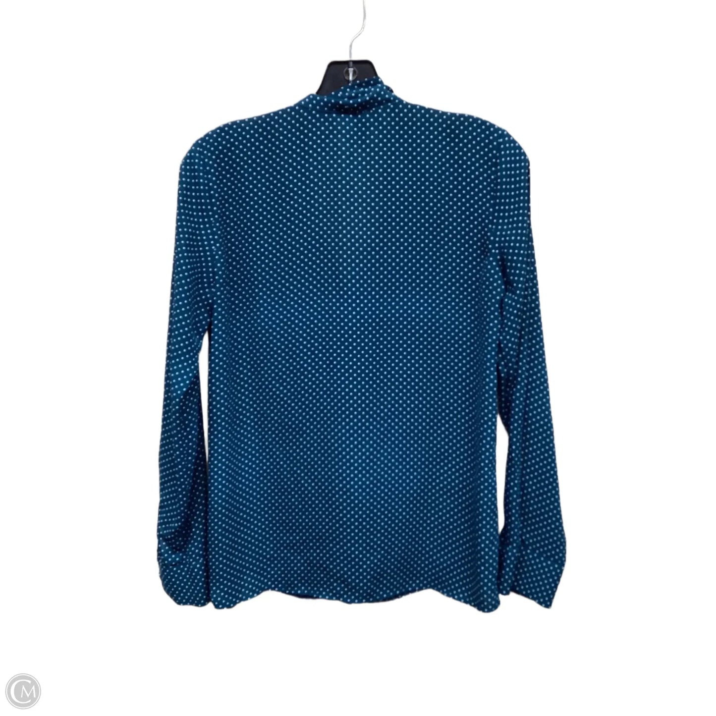 Top Long Sleeve By Ann Taylor In Polkadot Pattern, Size: Xs