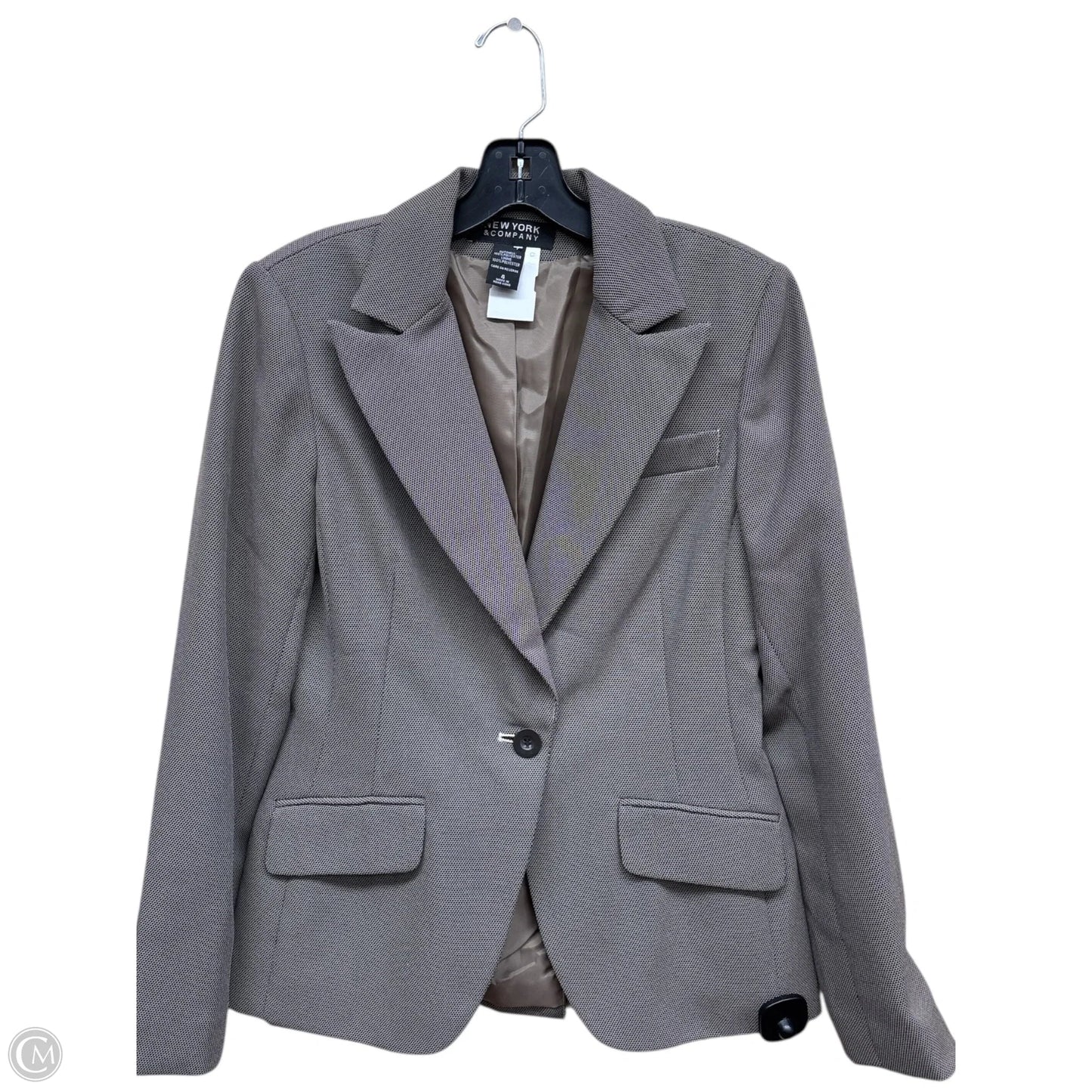 Blazer By New York And Co In Brown, Size: 4