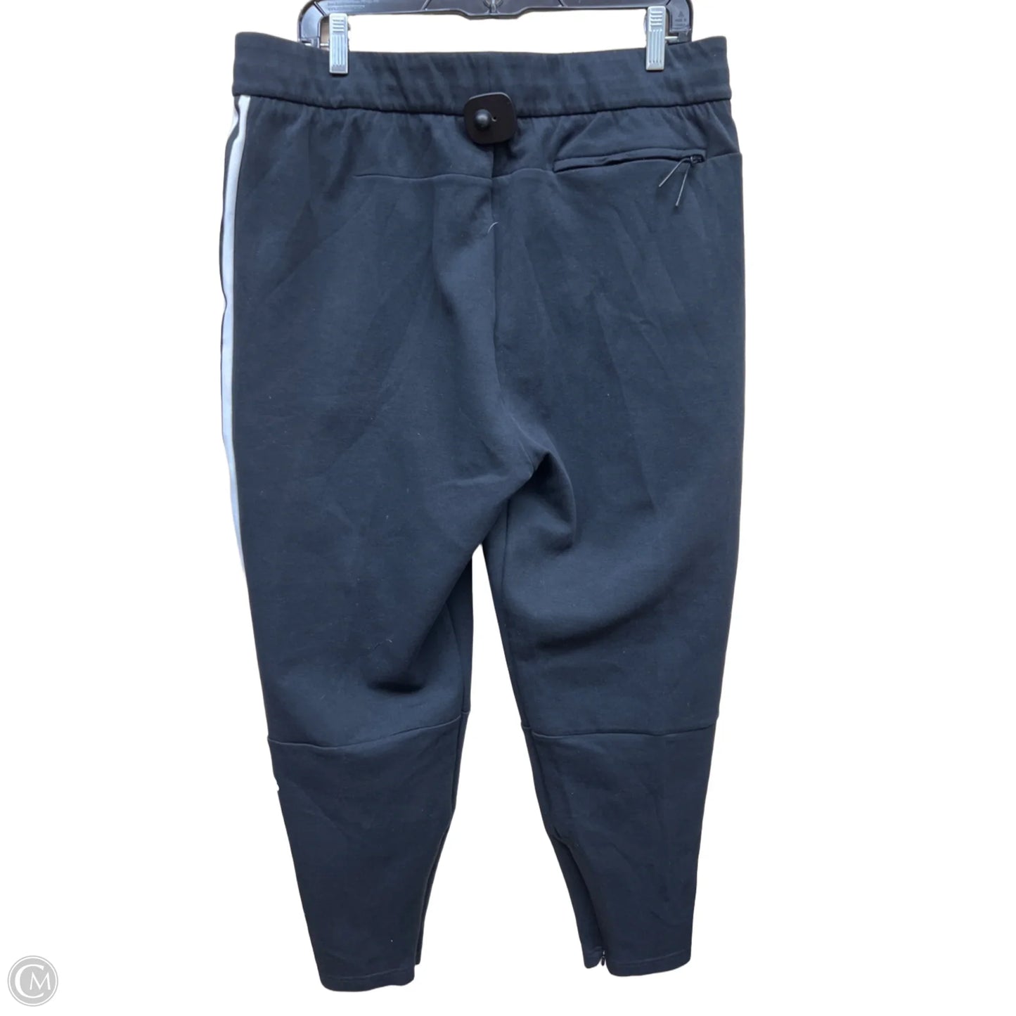 Athletic Pants By Adidas In Black & White, Size: Xl