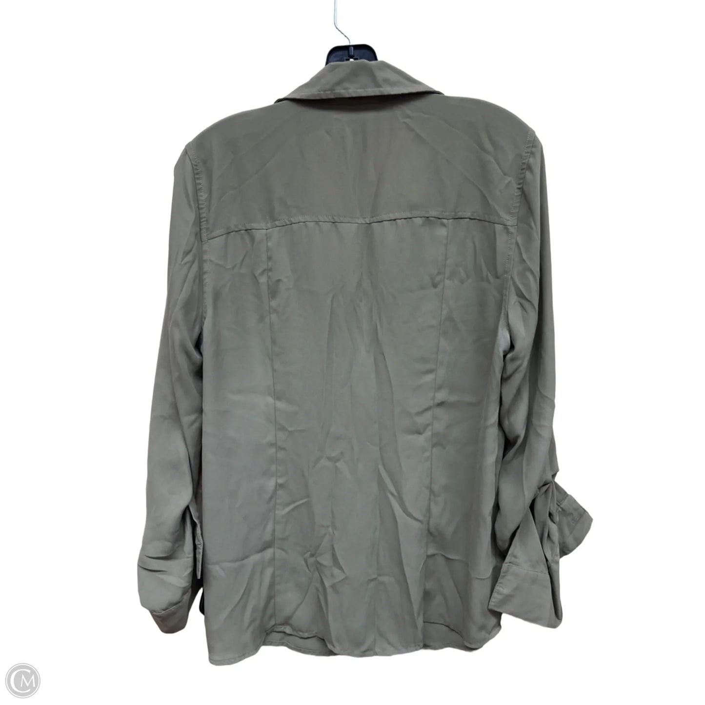 Top Long Sleeve By Michael By Michael Kors In Green, Size: M