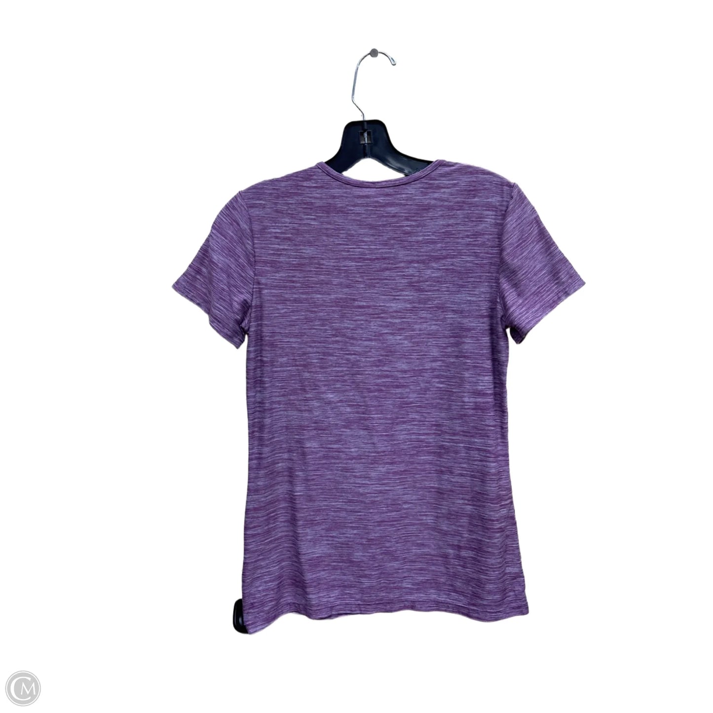 Athletic Top Short Sleeve By 32 Degrees In Purple, Size: M