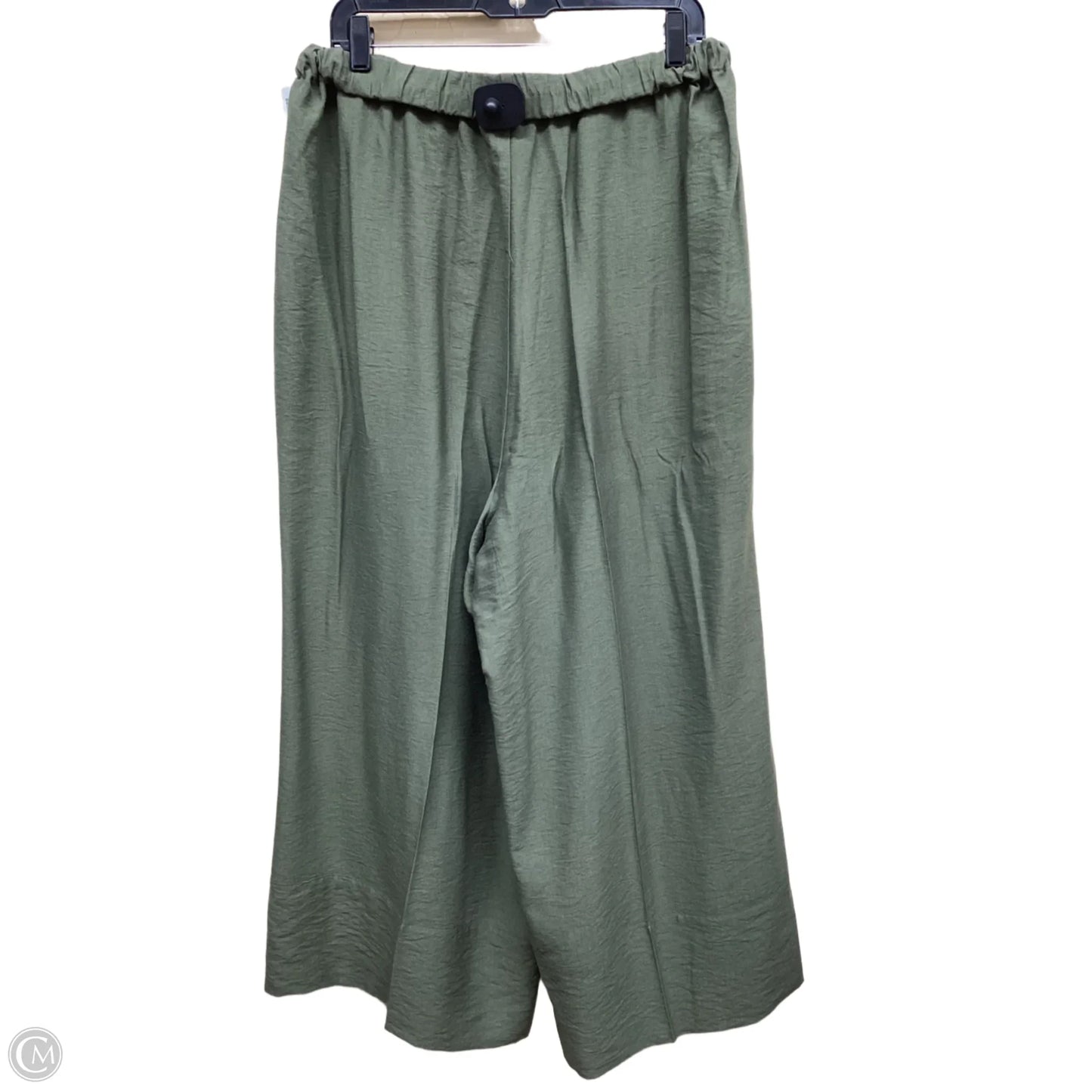 Pants Wide Leg By Adrianna Papell In Green, Size: Xl