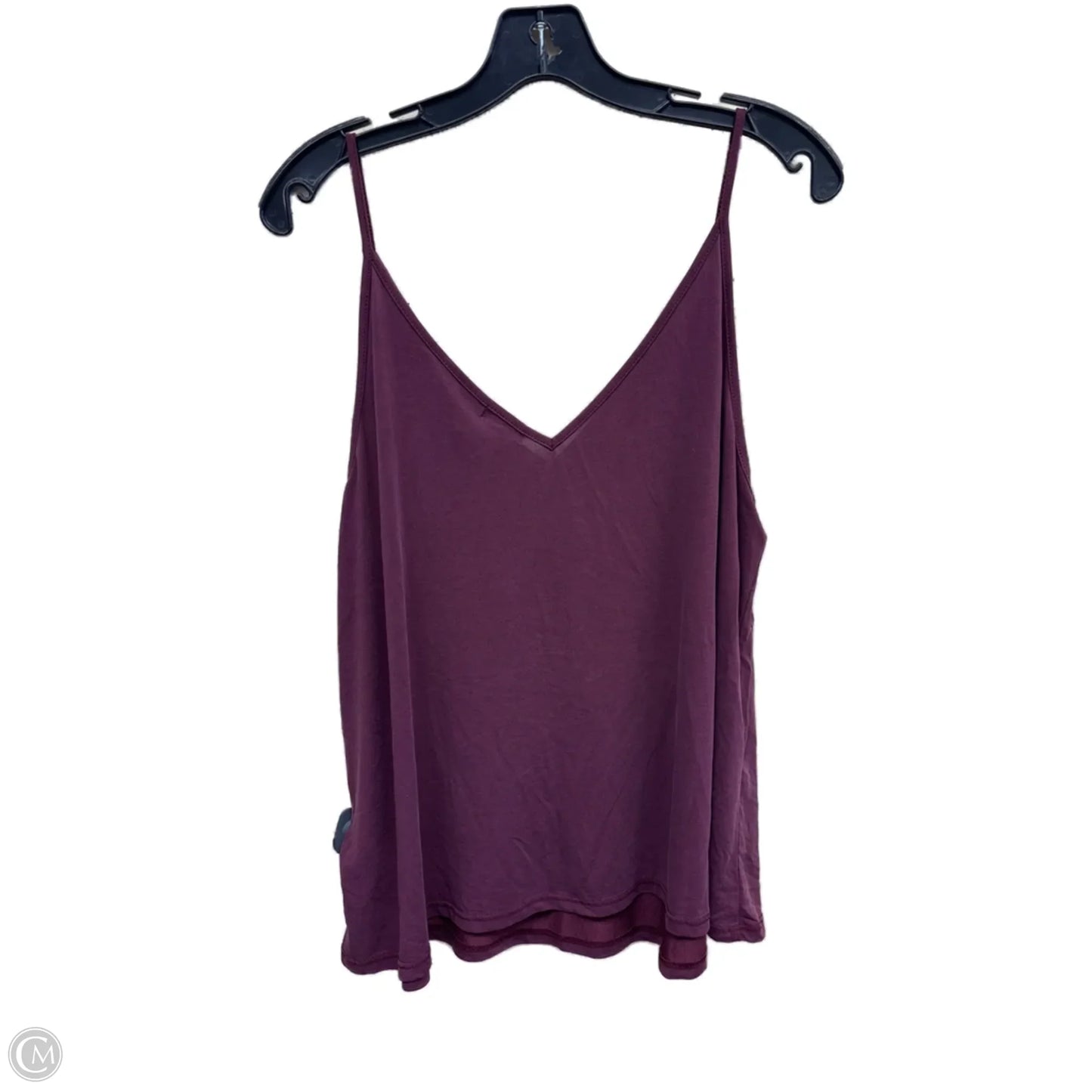 Top Sleeveless By Bp In Maroon, Size: Xl