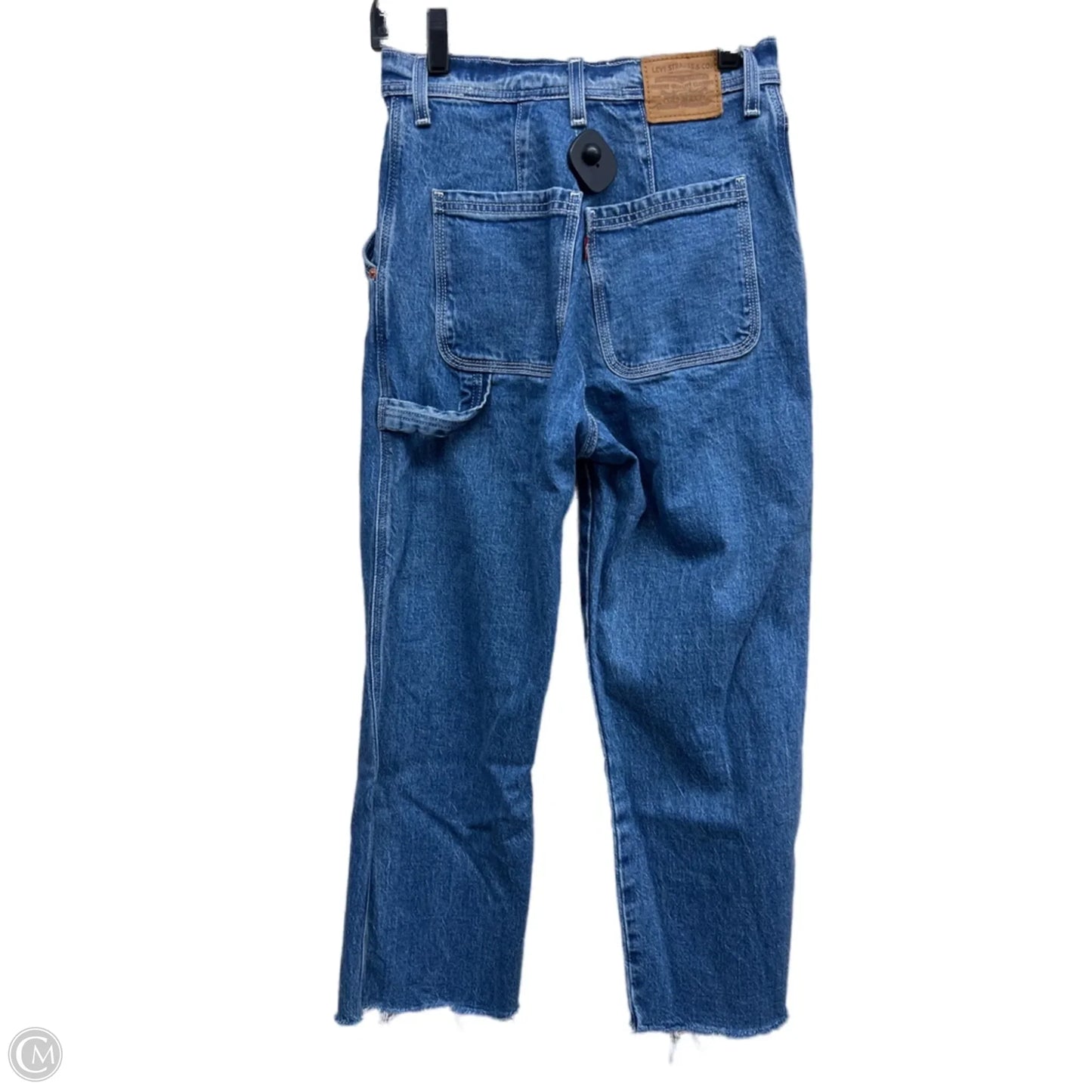 Jeans Straight By Levis In Blue Denim, Size: 6
