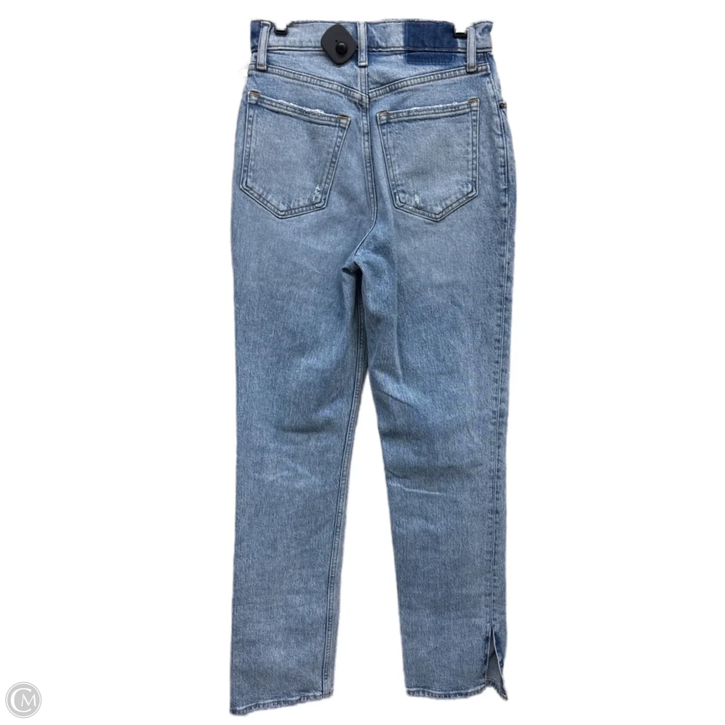 Jeans Straight By Abercrombie And Fitch In Blue Denim, Size: 2