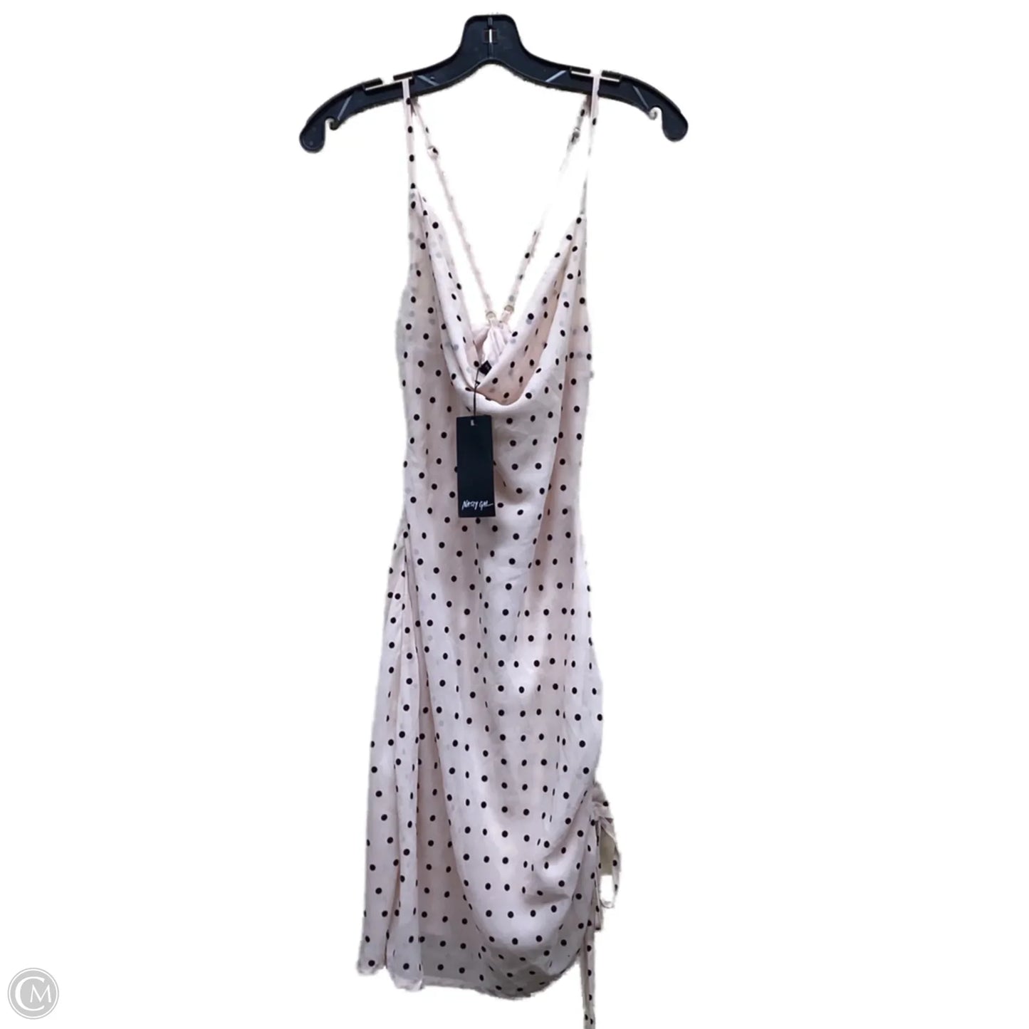 Dress Casual Midi By Nasty Gal In Polkadot Pattern, Size: 6