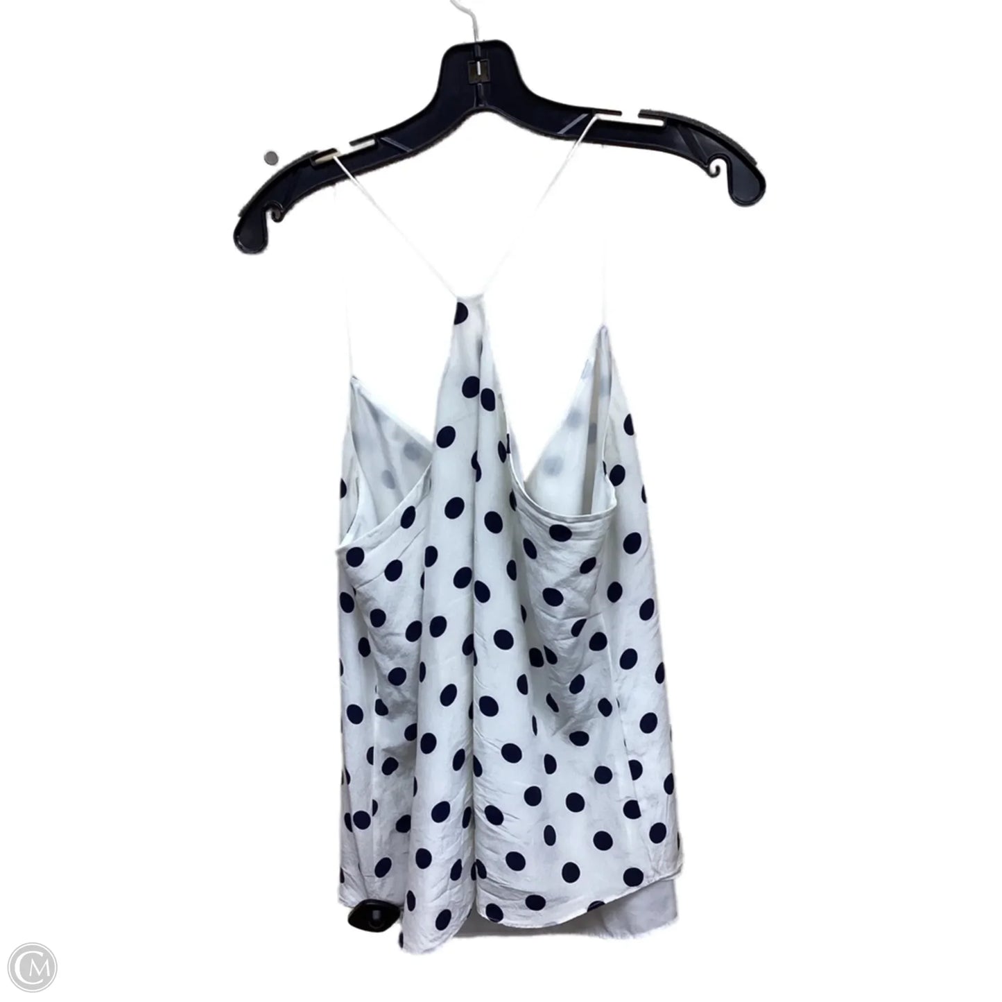 Top Sleeveless By J. Crew In Polkadot Pattern, Size: 10