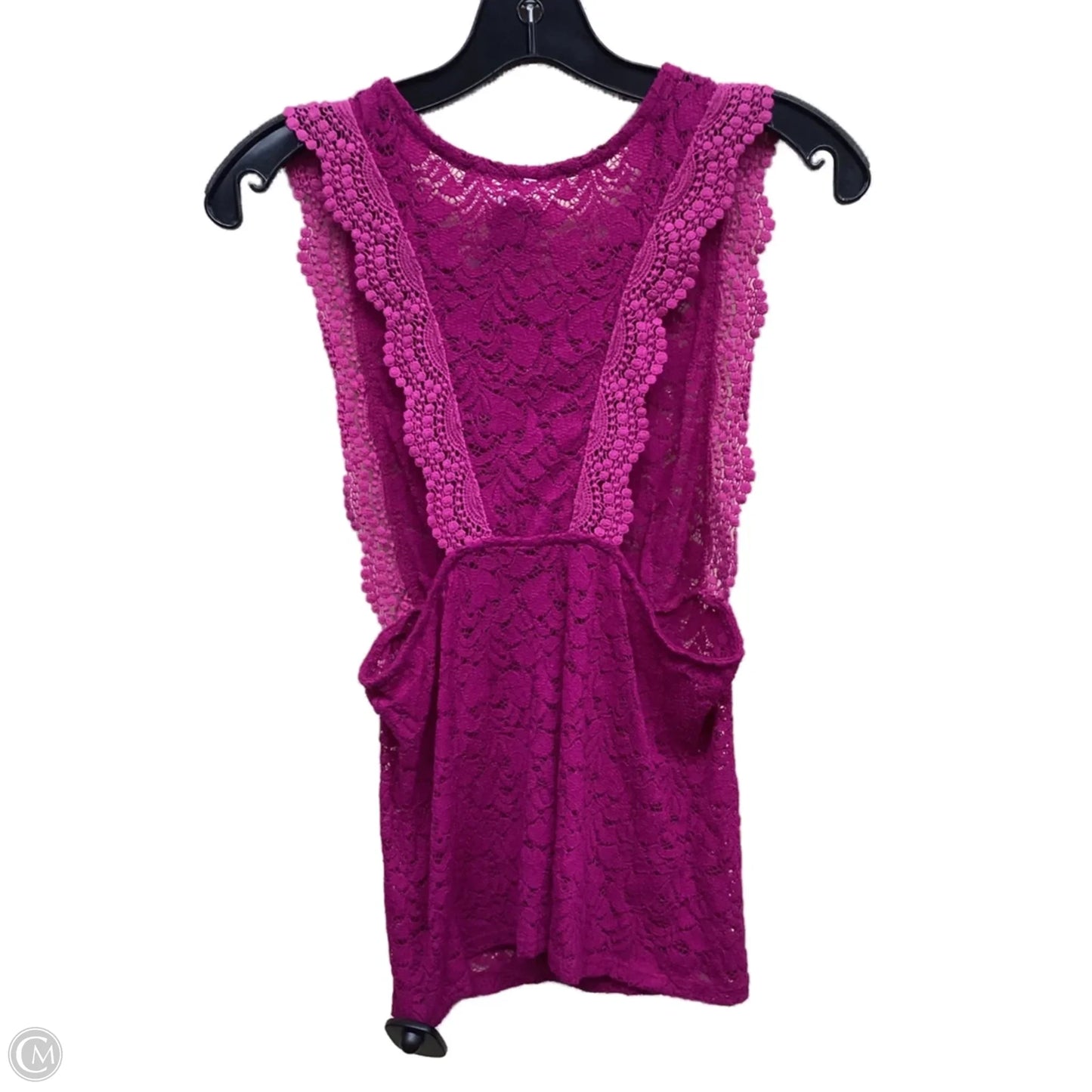 Top Sleeveless By Free People In Purple, Size: M