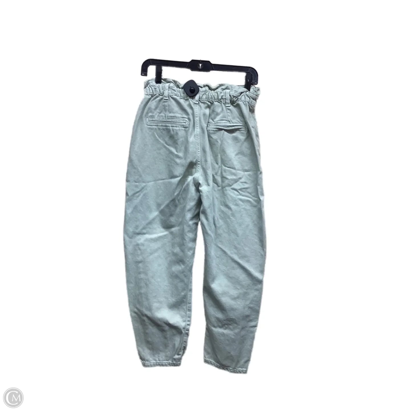 Pants Other By Zara In Green Denim, Size: 4