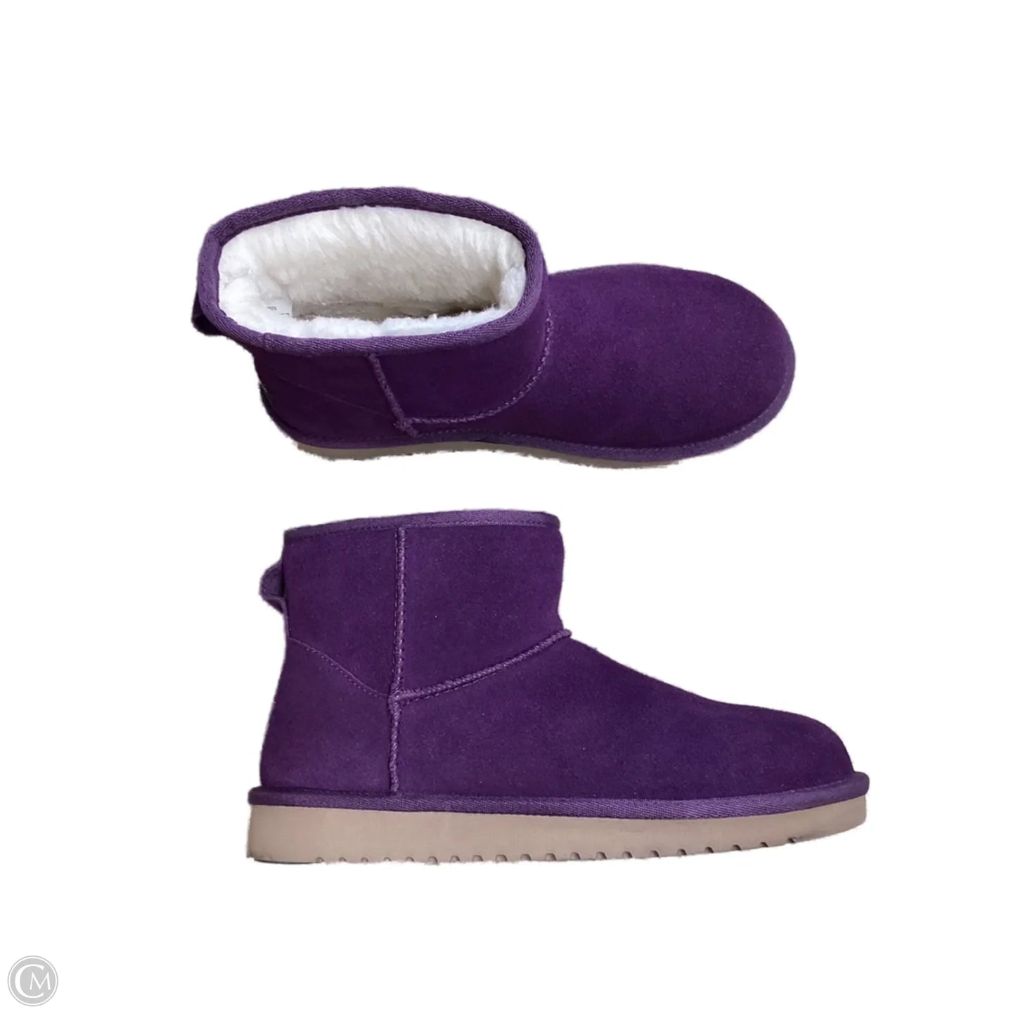 Boots Ankle Flats By Koolaburra By Ugg In Purple, Size: 7