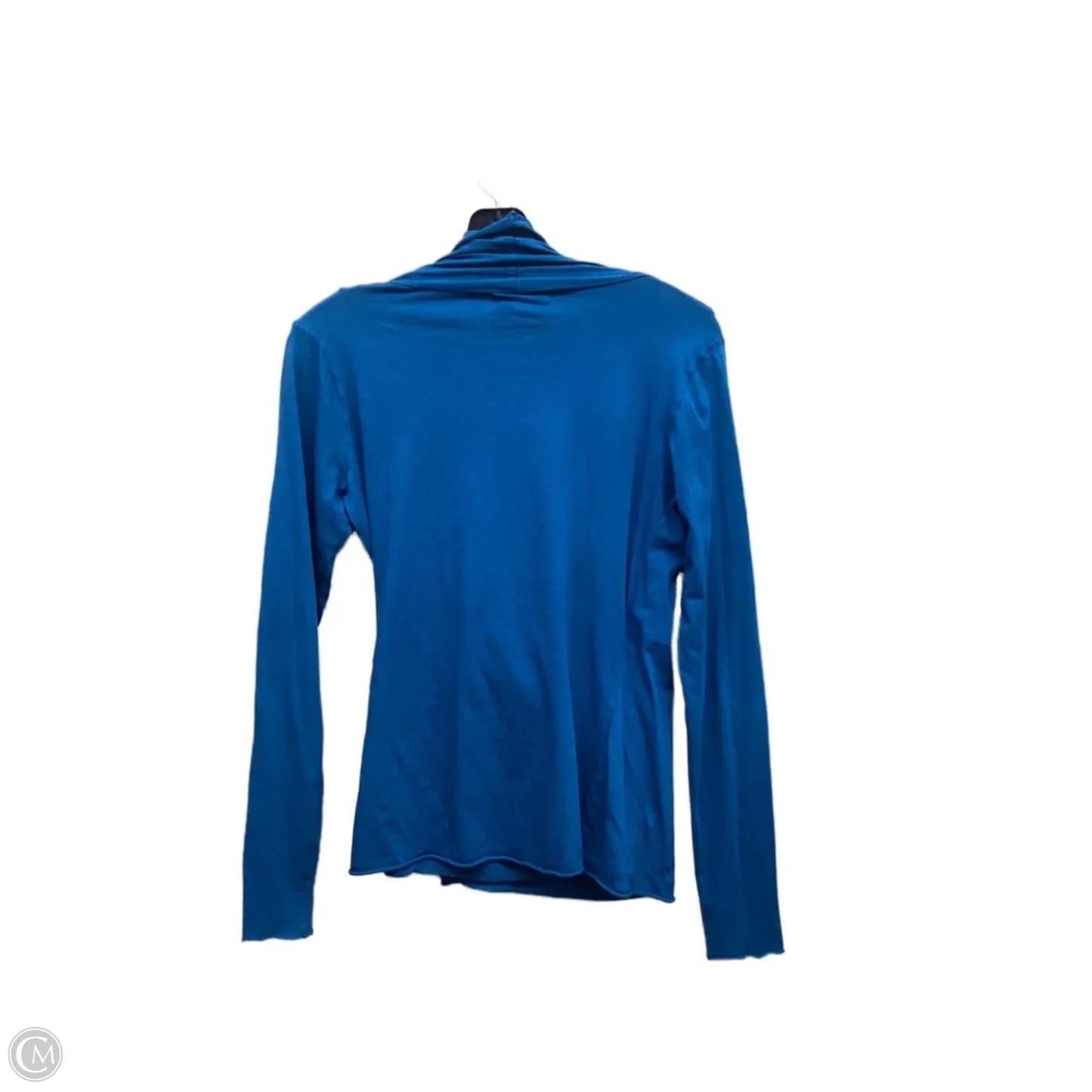 Top Long Sleeve By Velvet In Blue, Size: M