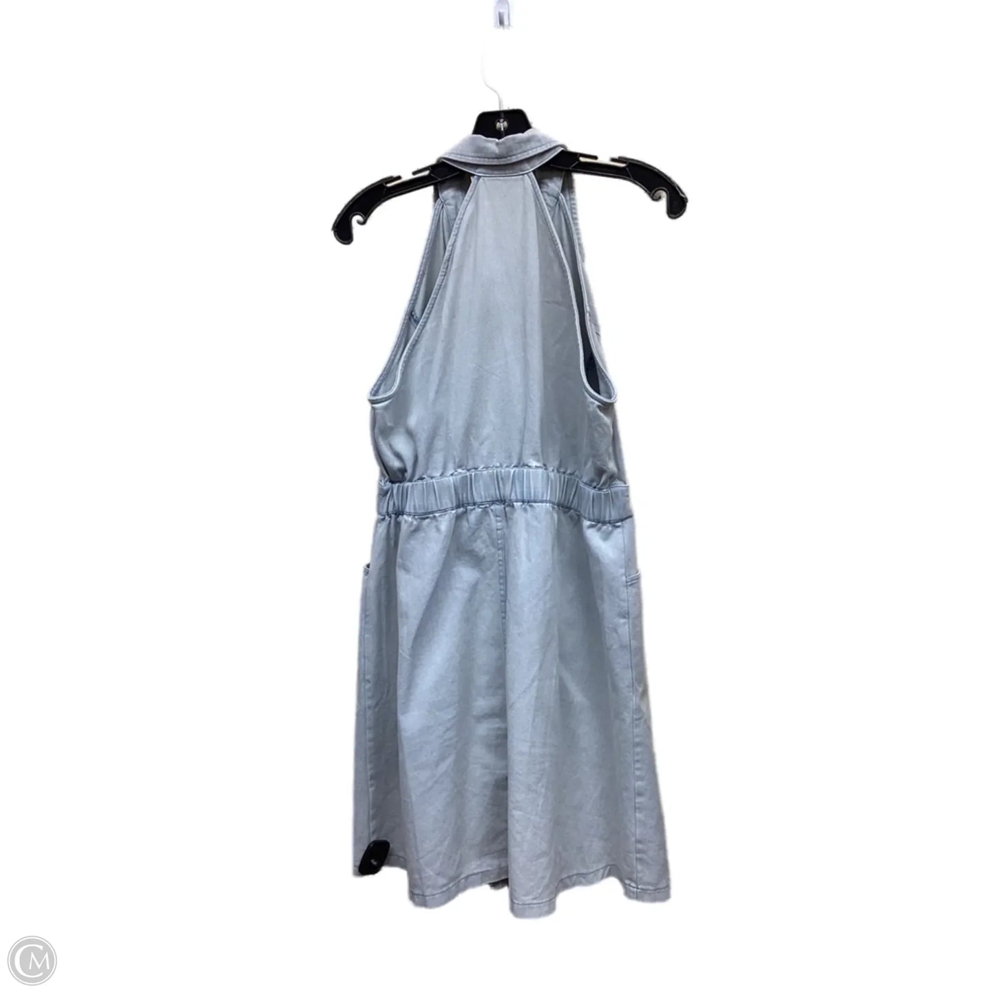 Dress Casual Short By Clothes Mentor In Blue Denim, Size: M