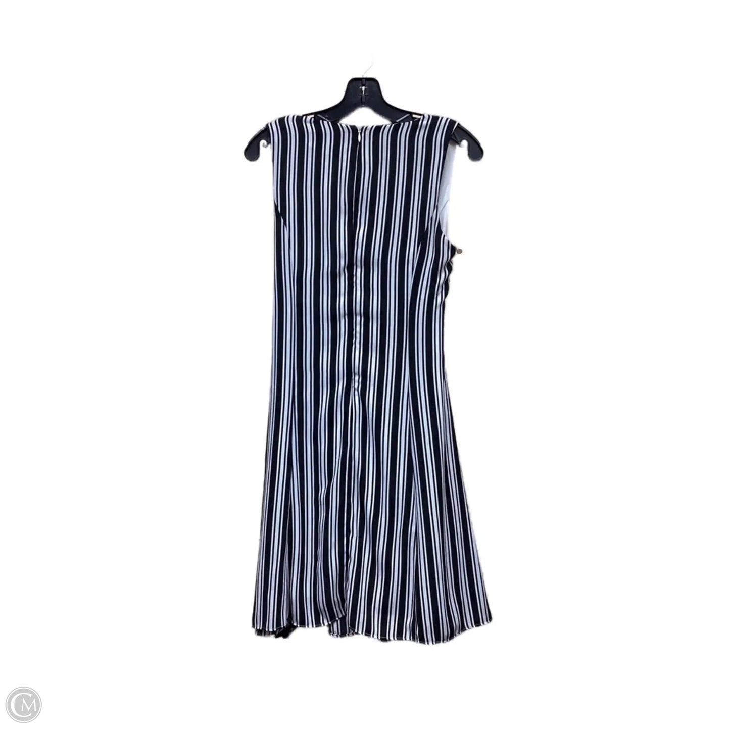 Dress Casual Midi By Banana Republic In Striped Pattern, Size: 4