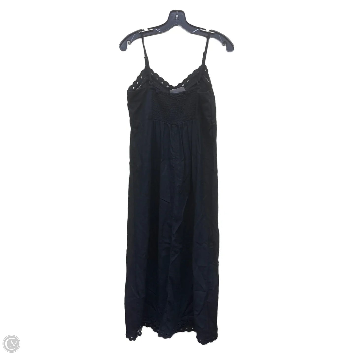 Dress Casual Midi By Old Navy In Black, Size: M