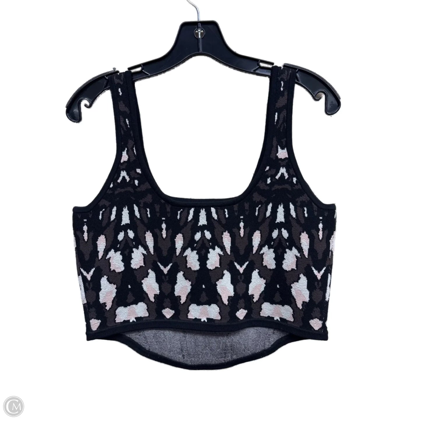 Top Sleeveless By Express In Animal Print, Size: L