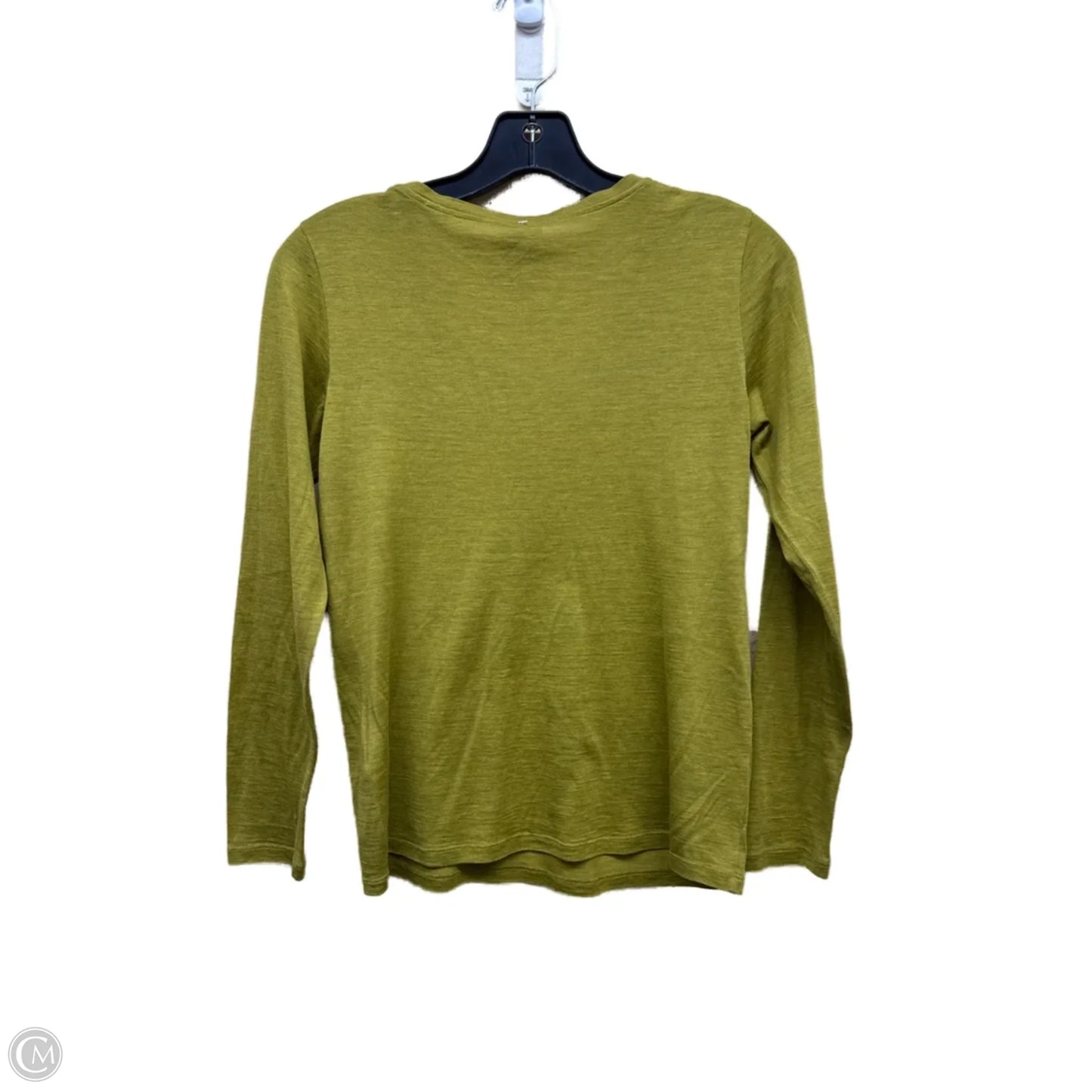 Top Long Sleeve By Eileen Fisher In Green, Size: Sp