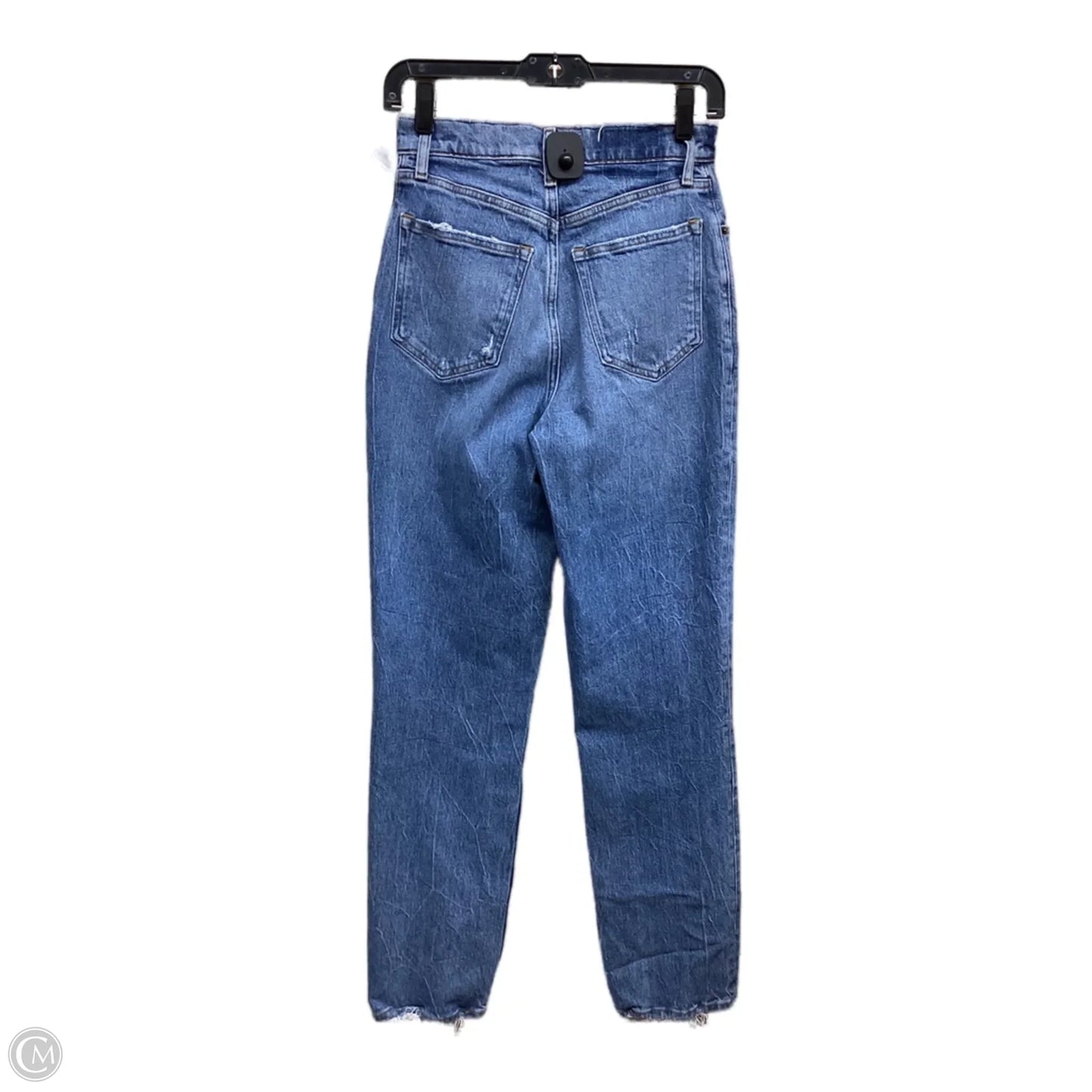 Jeans Straight By Abercrombie And Fitch In Blue Denim, Size: 2