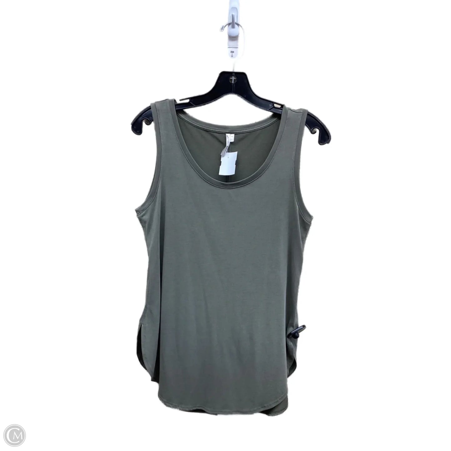 Top Sleeveless By Banana Republic In Green, Size: S