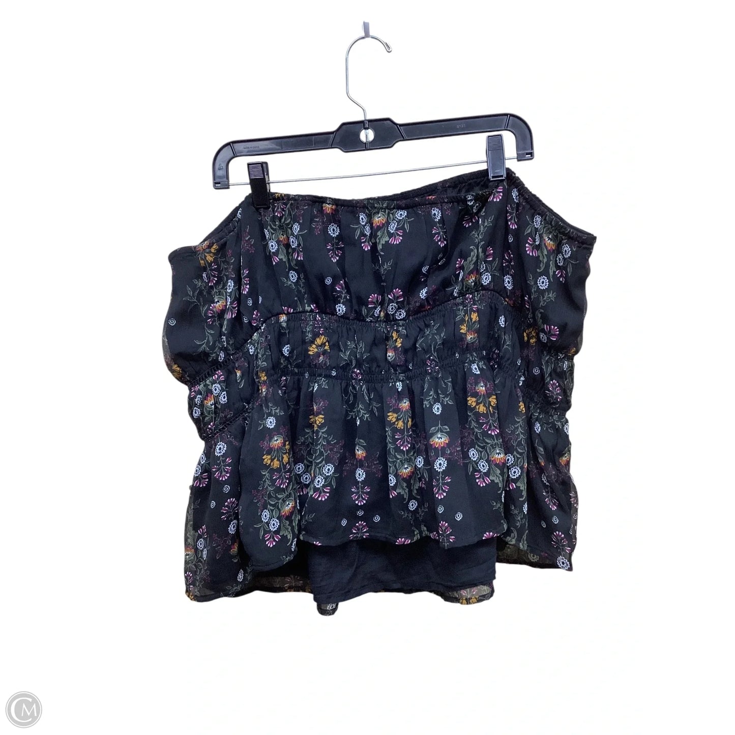 Top Sleeveless By Old Navy In Floral Print, Size: 2x