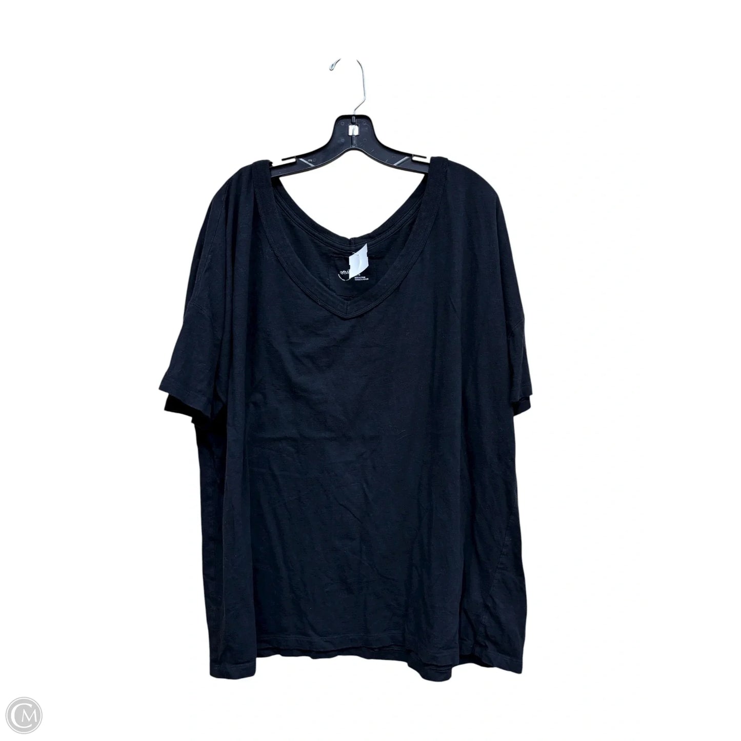 Top Short Sleeve By Aerie In Black, Size: Xl