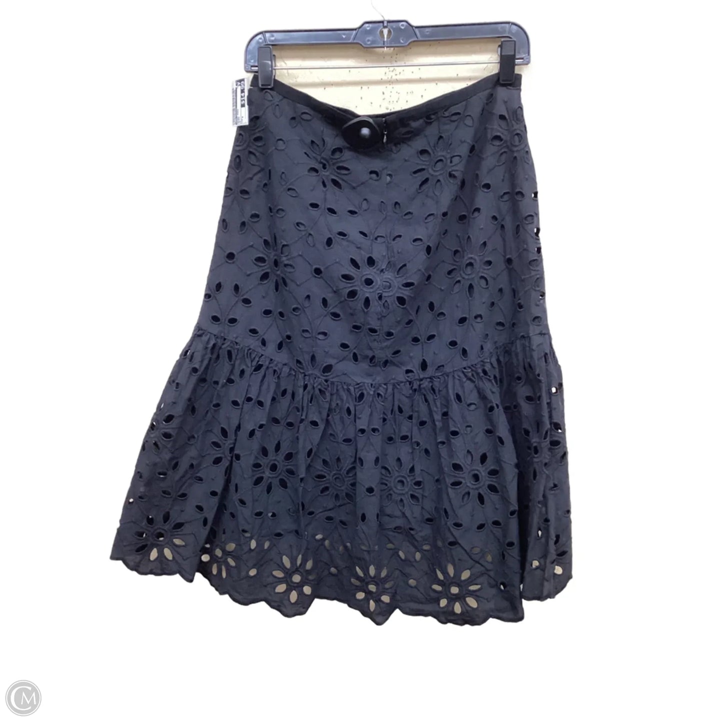 Skirt Midi By Ann Taylor In Black, Size: 4