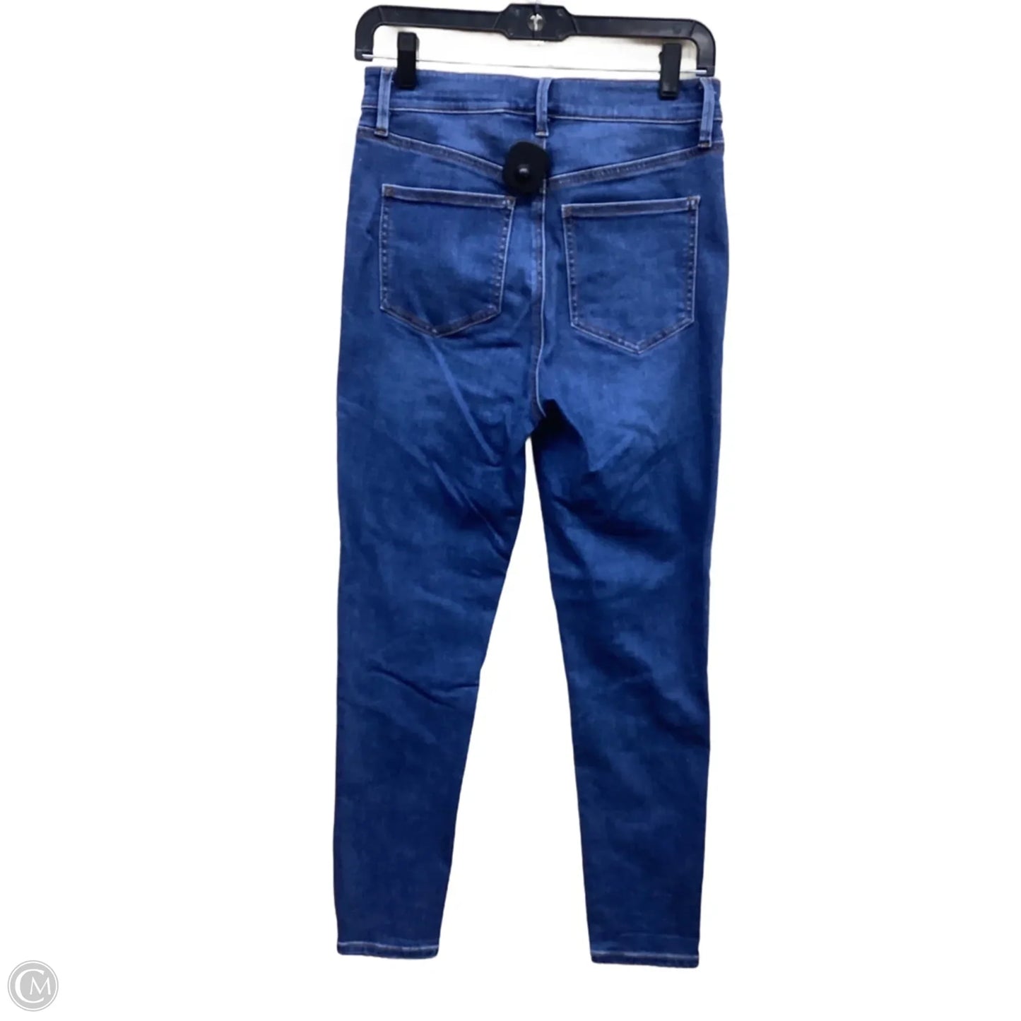 Jeans Straight By Ann Taylor In Blue Denim, Size: 4