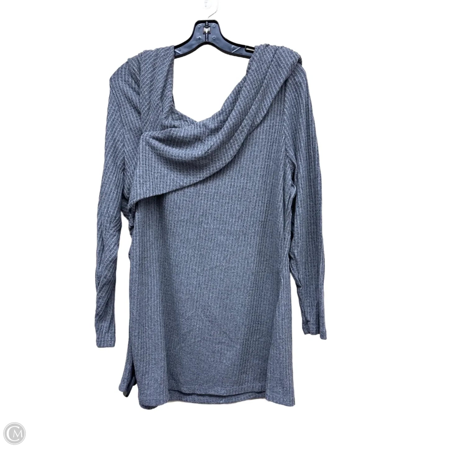 Top Long Sleeve By Lane Bryant In Grey, Size: 18