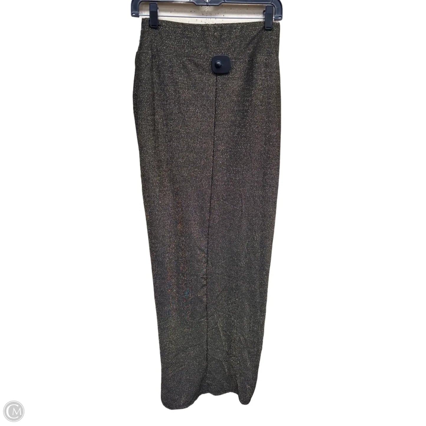 Skirt Maxi By Clothes Mentor In Gold, Size: M