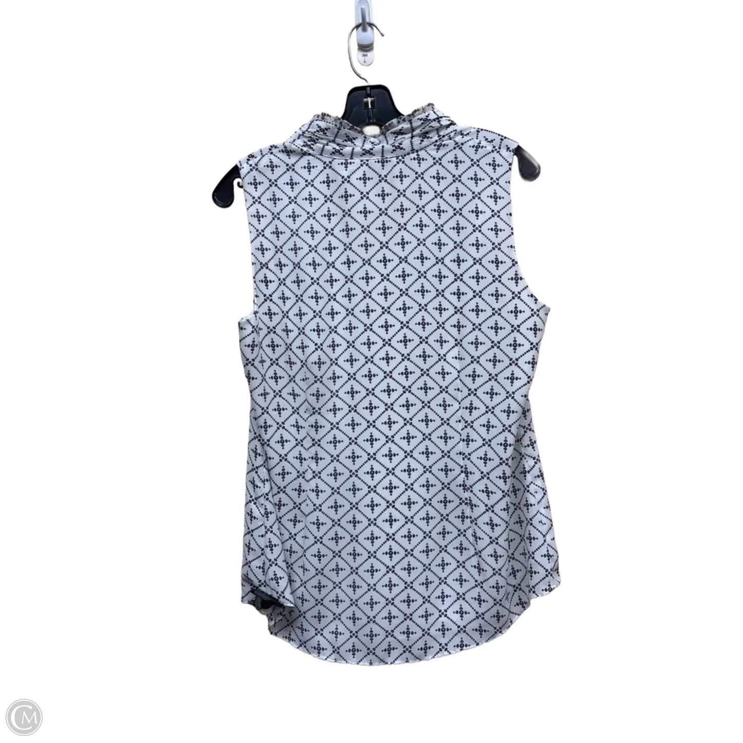 Top Sleeveless By White House Black Market In Black & White, Size: 8