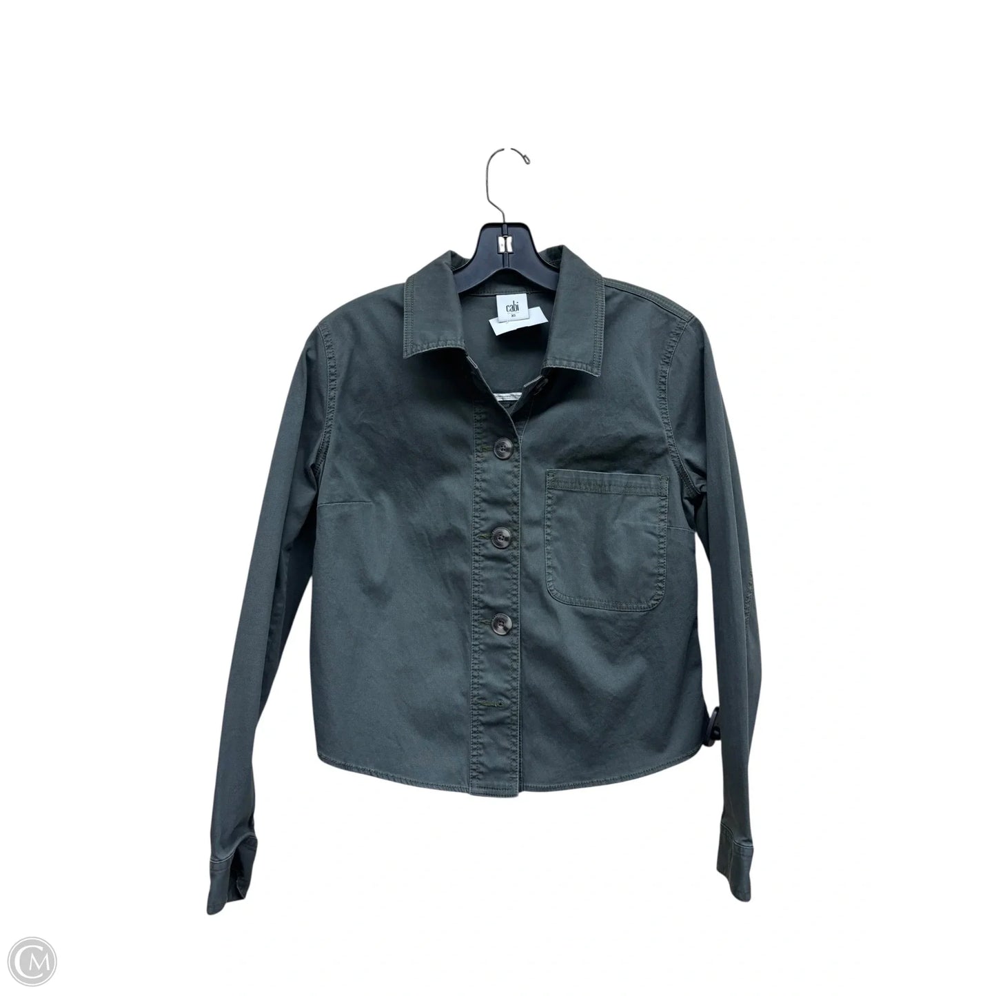 Jacket Other By Cabi In Green, Size: Xs
