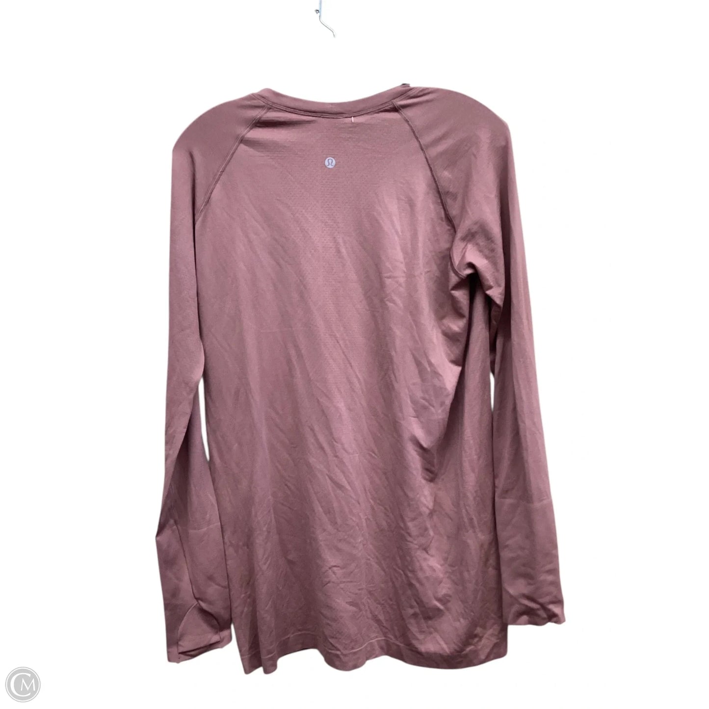 Athletic Top Long Sleeve Crewneck By Lululemon In Brown, Size: 14