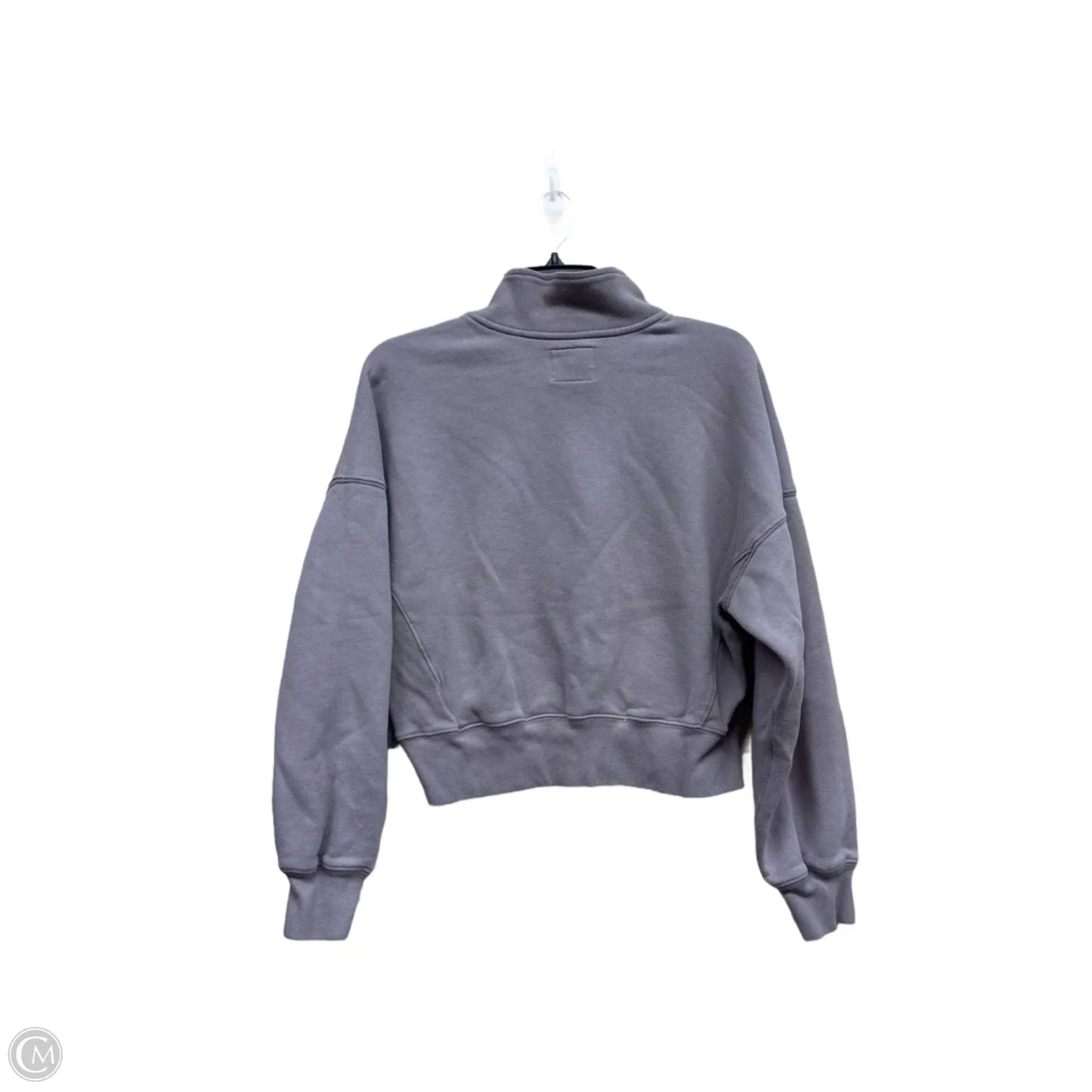 Sweatshirt Crewneck By Abercrombie And Fitch In Purple, Size: S