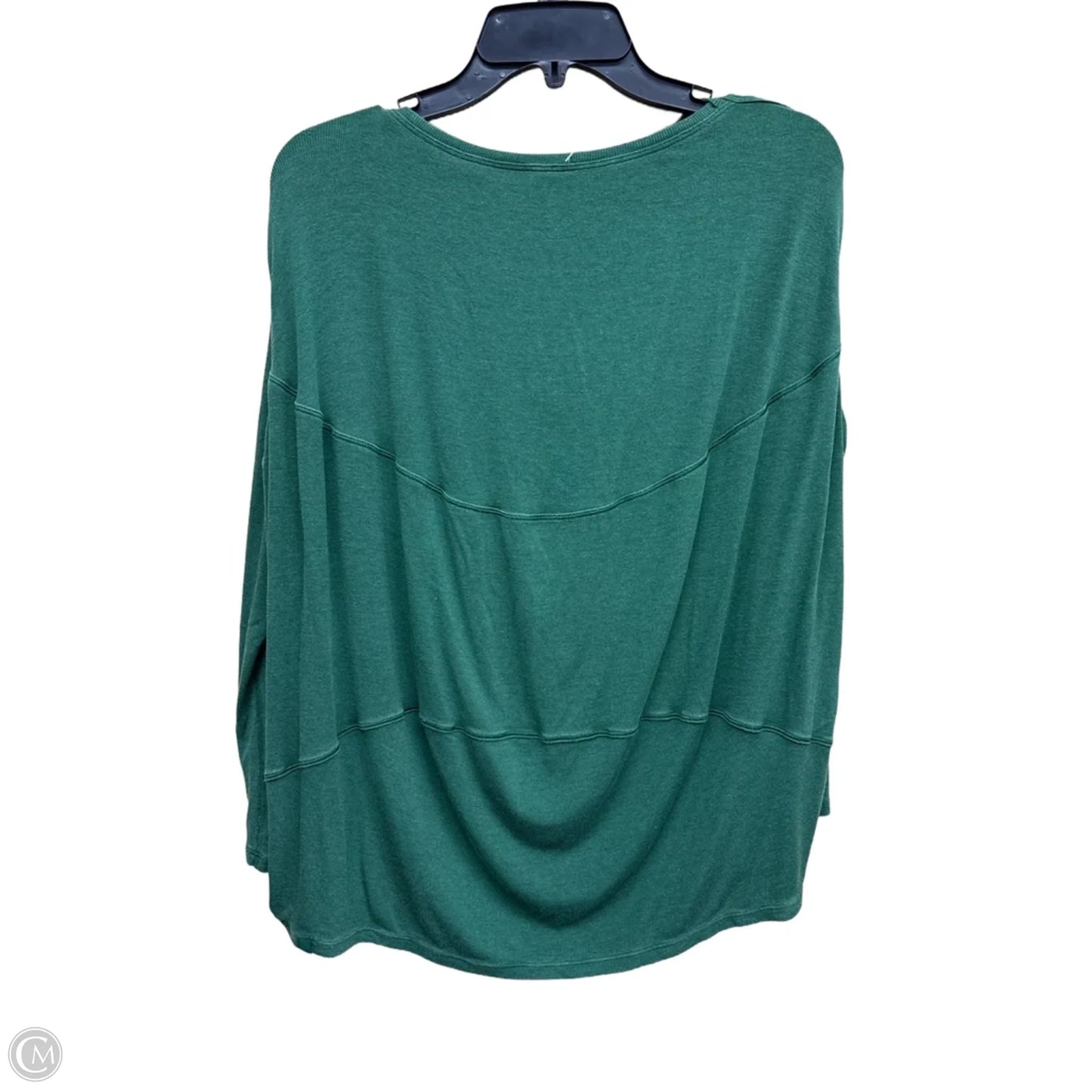 Athletic Top Long Sleeve Crewneck By Lululemon In Green