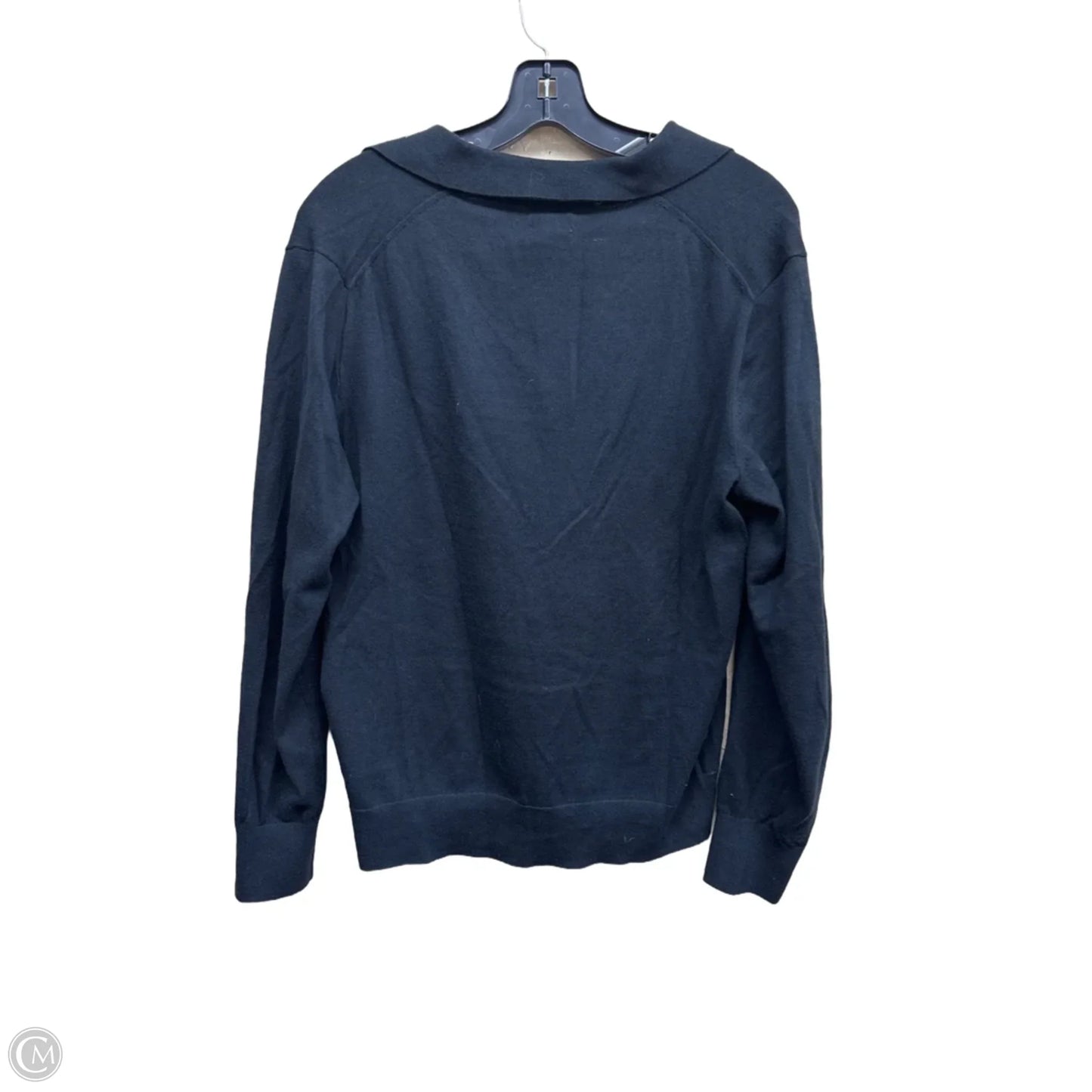 Top Long Sleeve By J. Crew In Black, Size: M