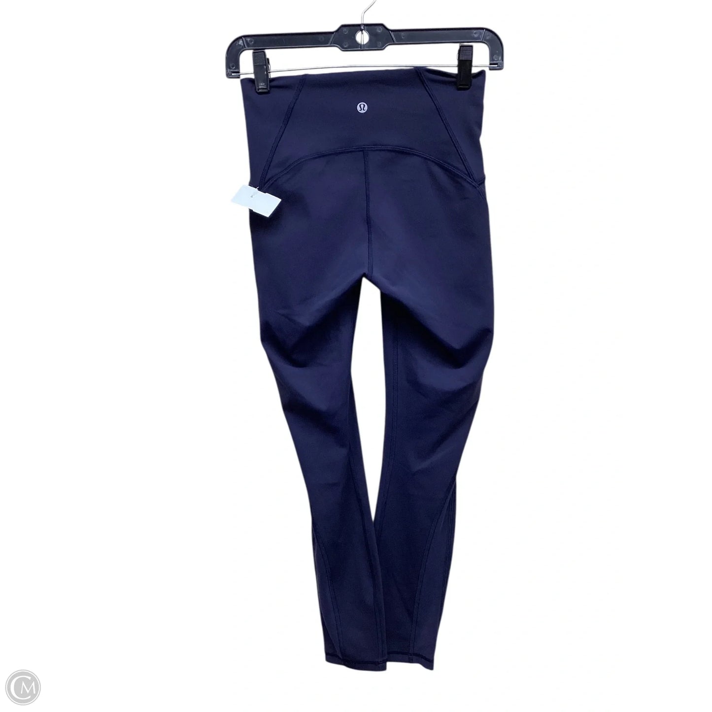 Athletic Leggings By Lululemon In Navy, Size: 4