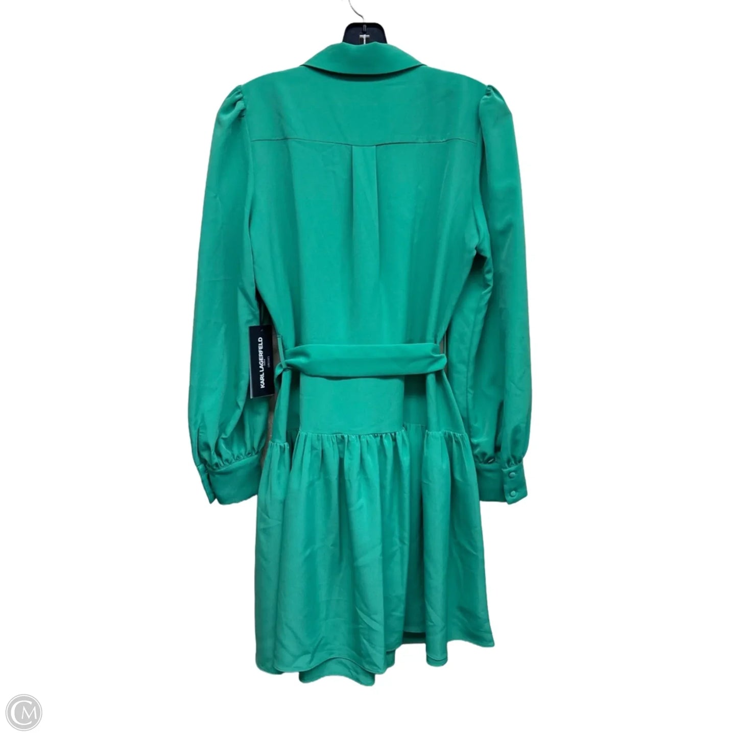 Dress Designer By Karl Lagerfeld In Green, Size: 6