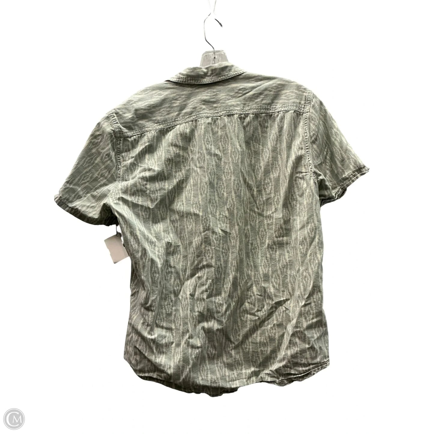 Top Short Sleeve By Levis In Green, Size: M