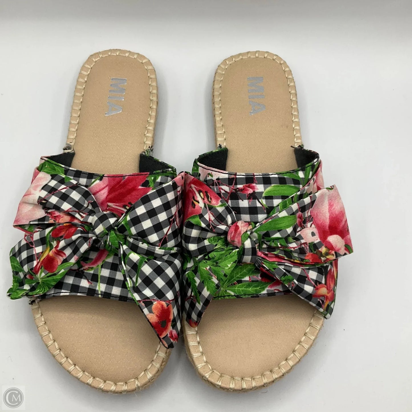 Sandals Flats By Mia In Floral, Size: 8.5