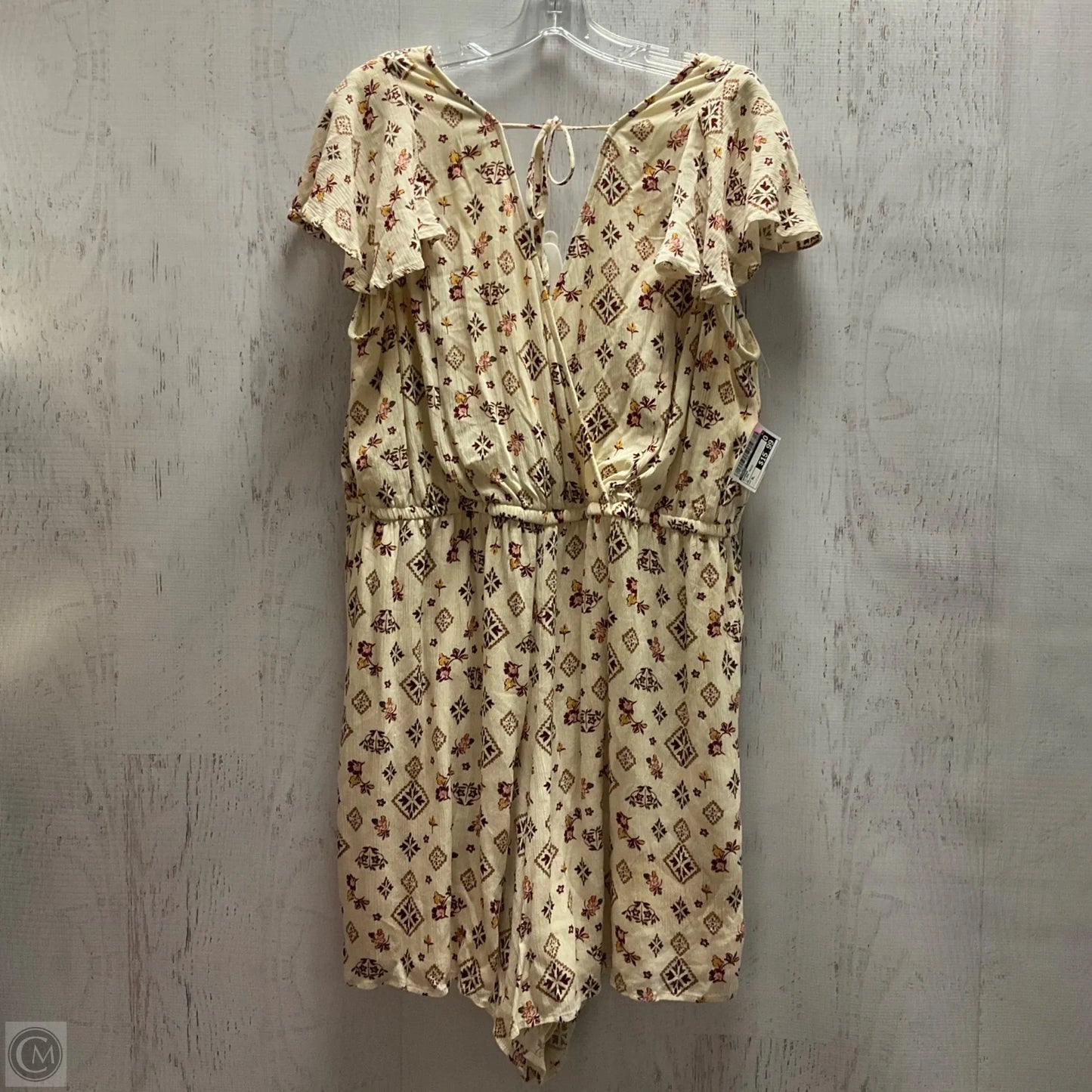 Romper By Torrid In Floral Print, Size: Xl