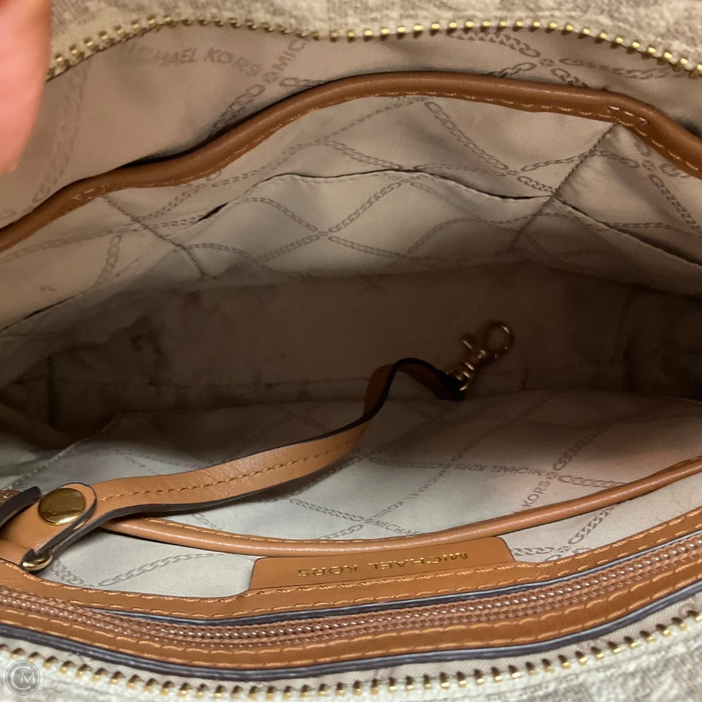 Crossbody Designer By Michael Kors, Size: Large