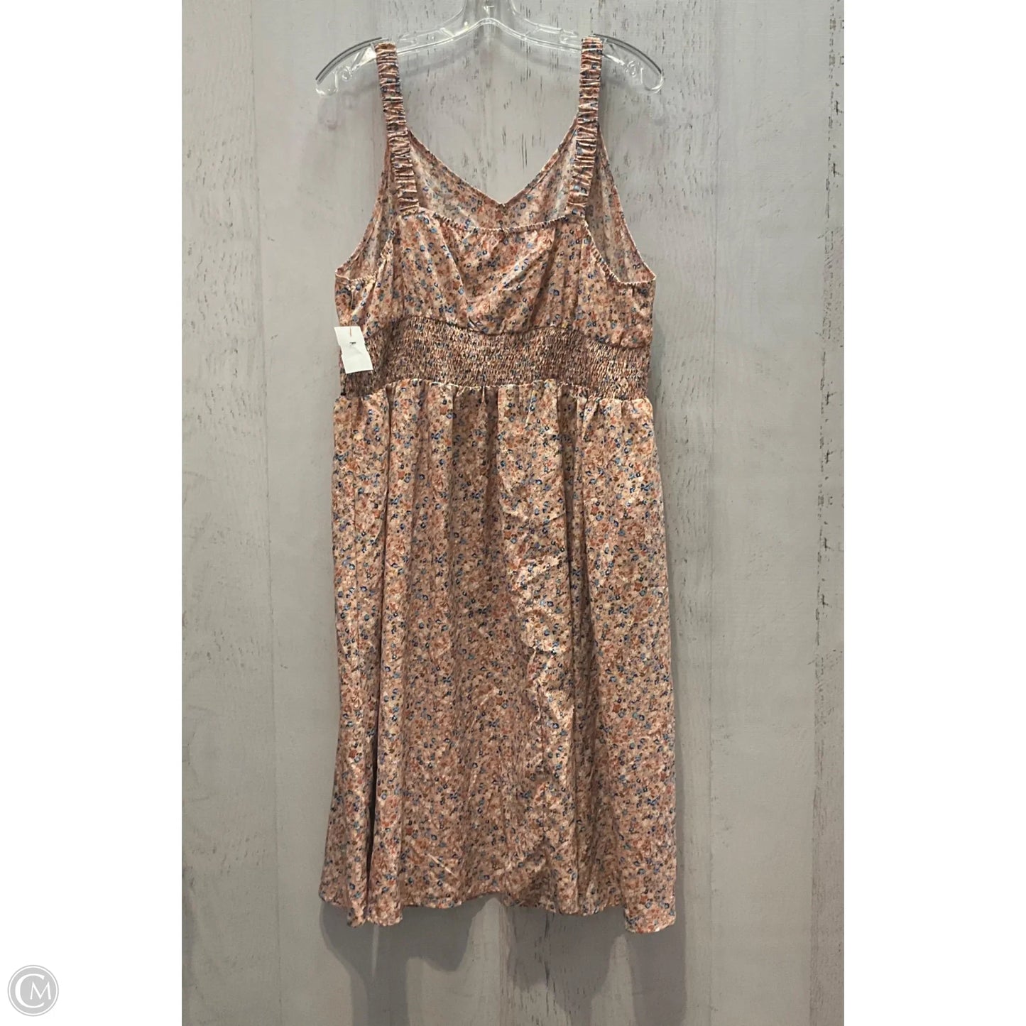 Dress Casual Short By Shein In Pink, Size: 3x